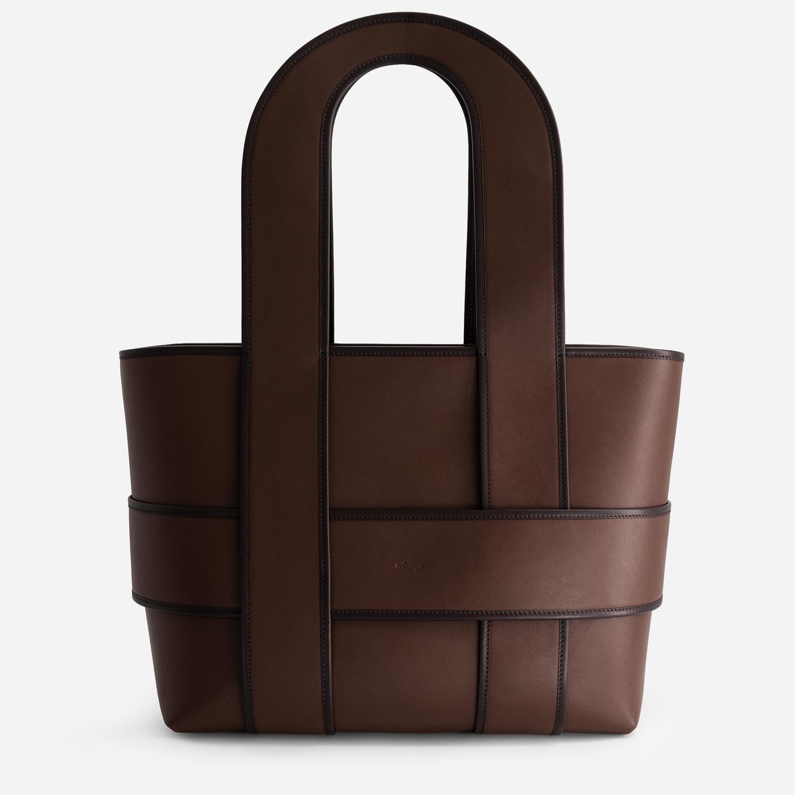 Checker Tote XL - Espresso