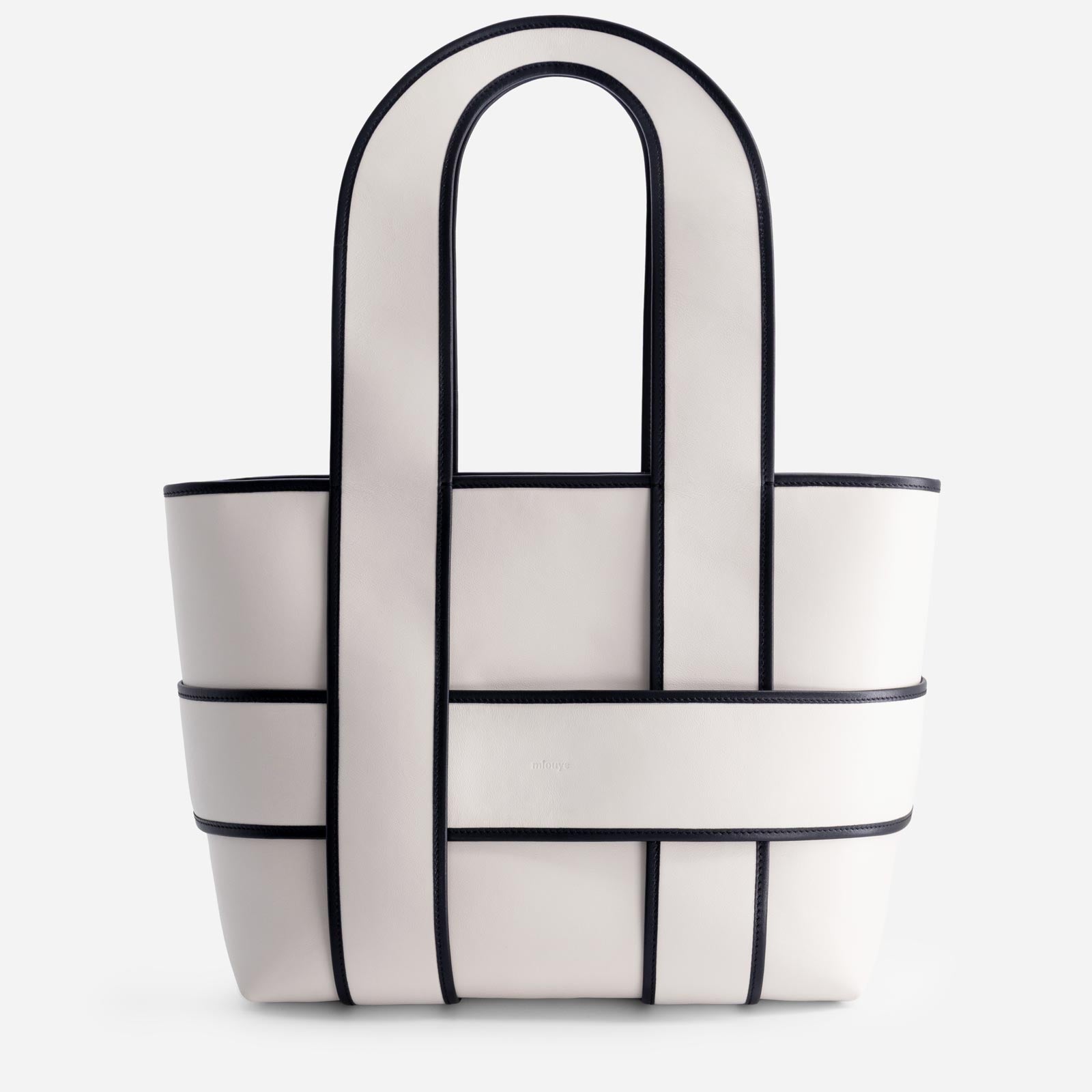Checker Tote XL - Off White