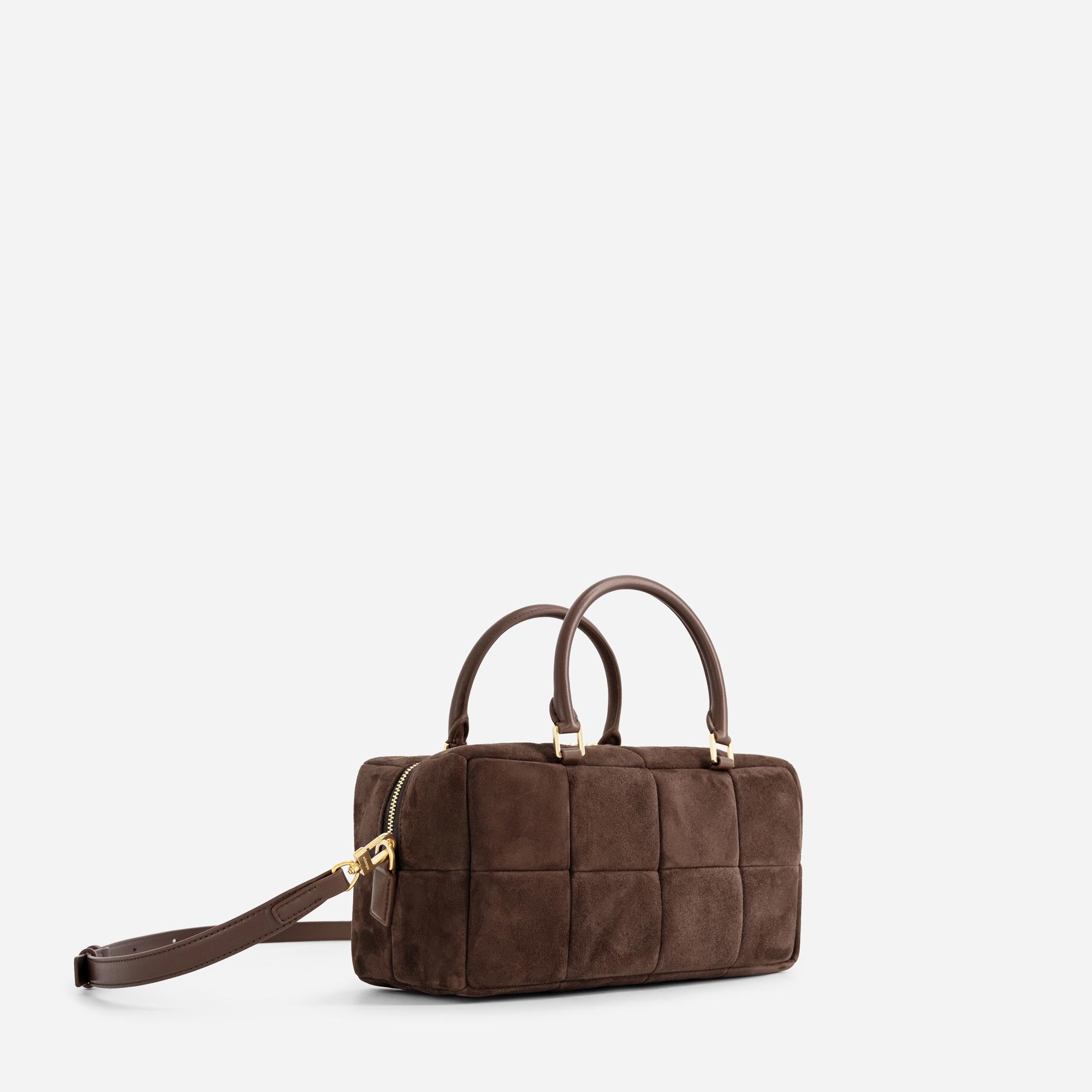 Grid - Suede Espresso