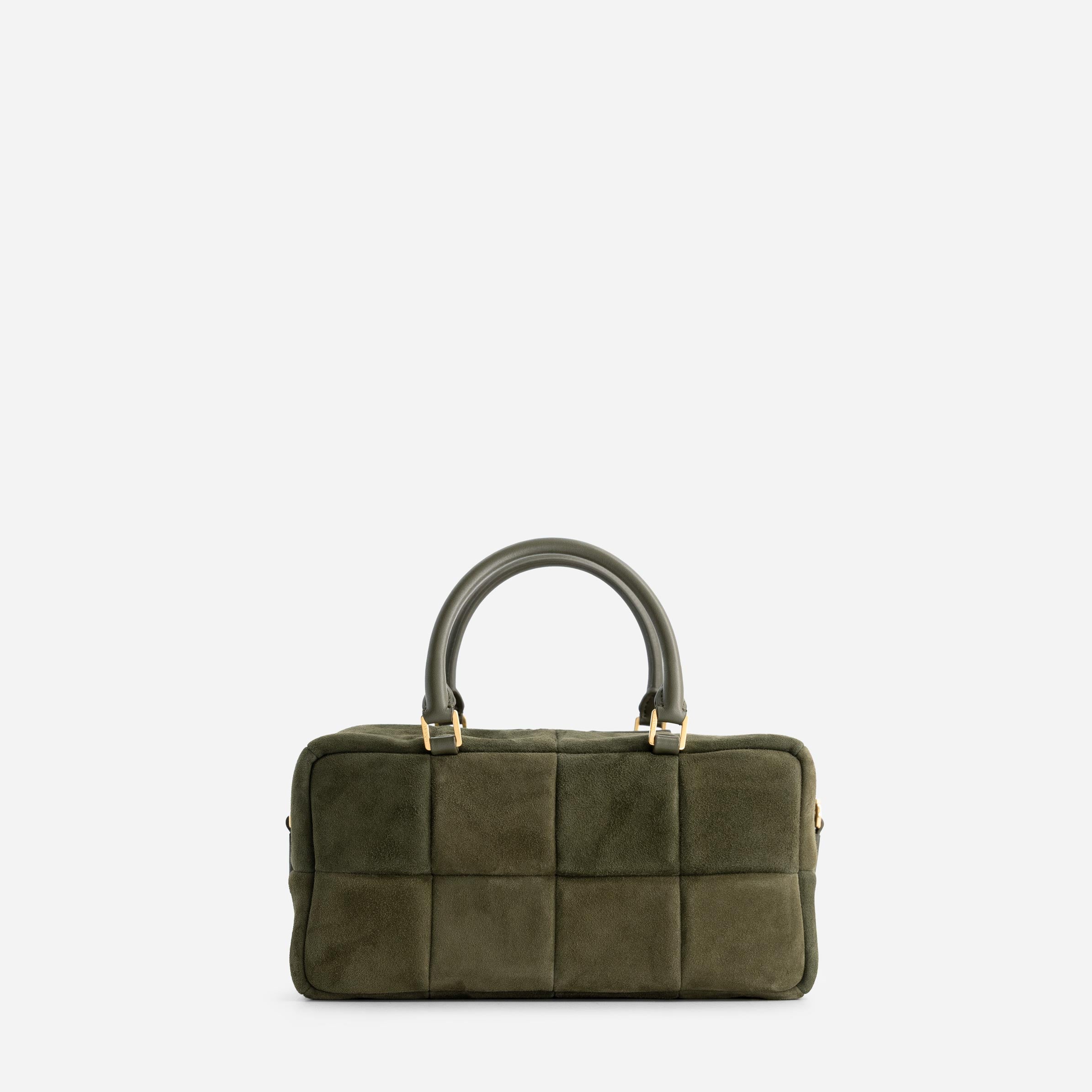 Grid - Suede Khaki