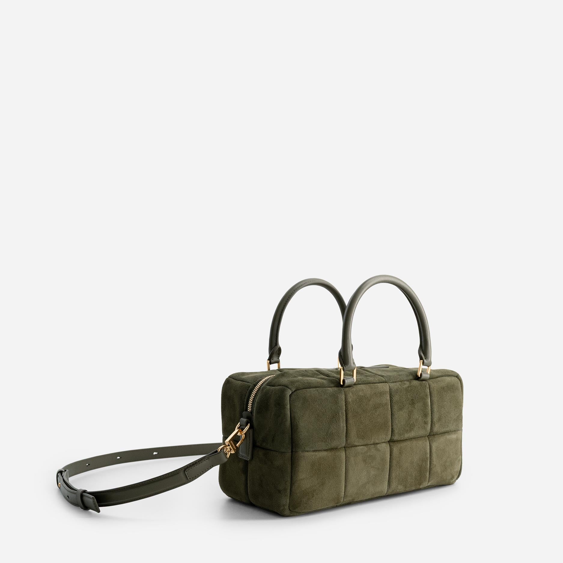 Grid - Suede Khaki