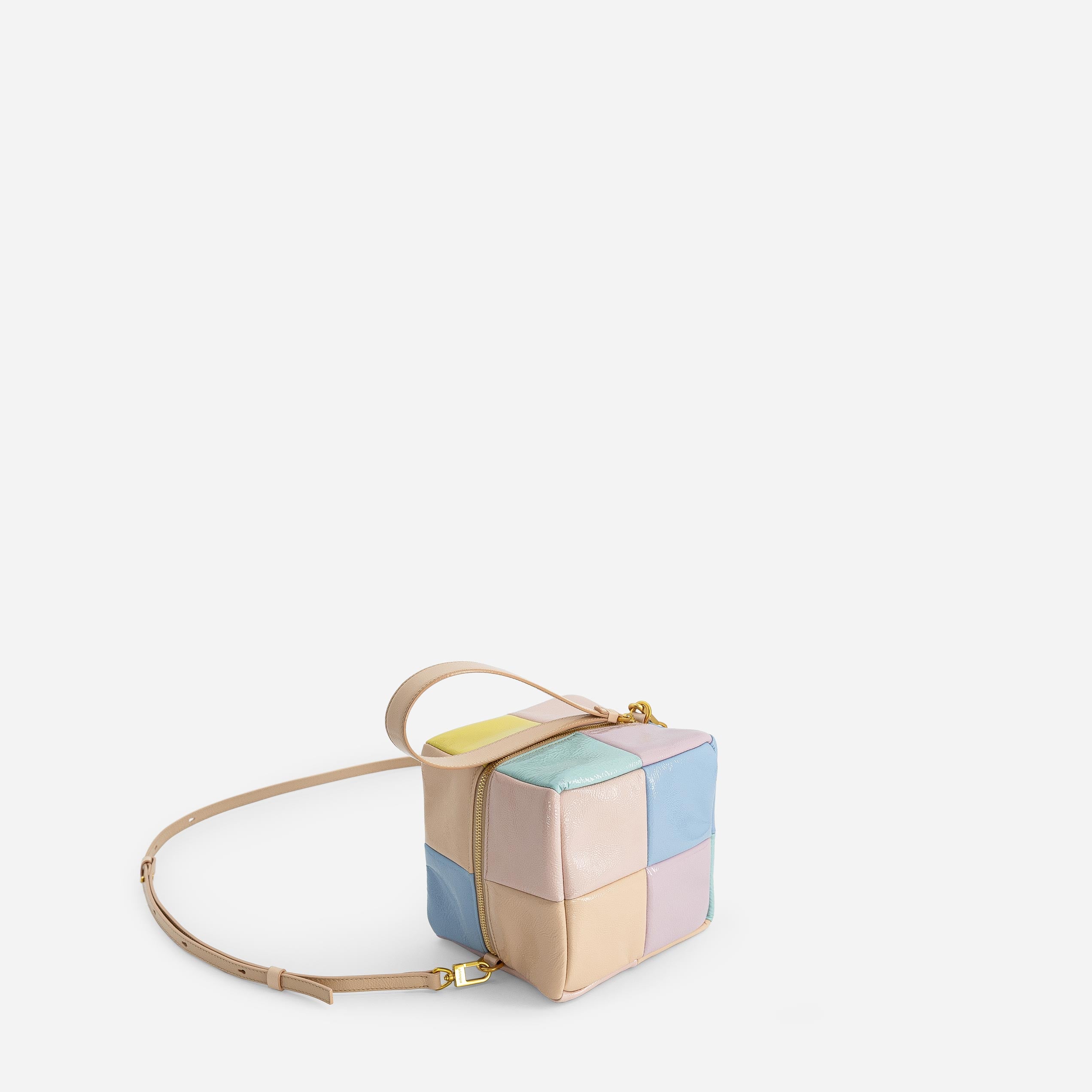 Grid Clutch - Mermaid Multicolor