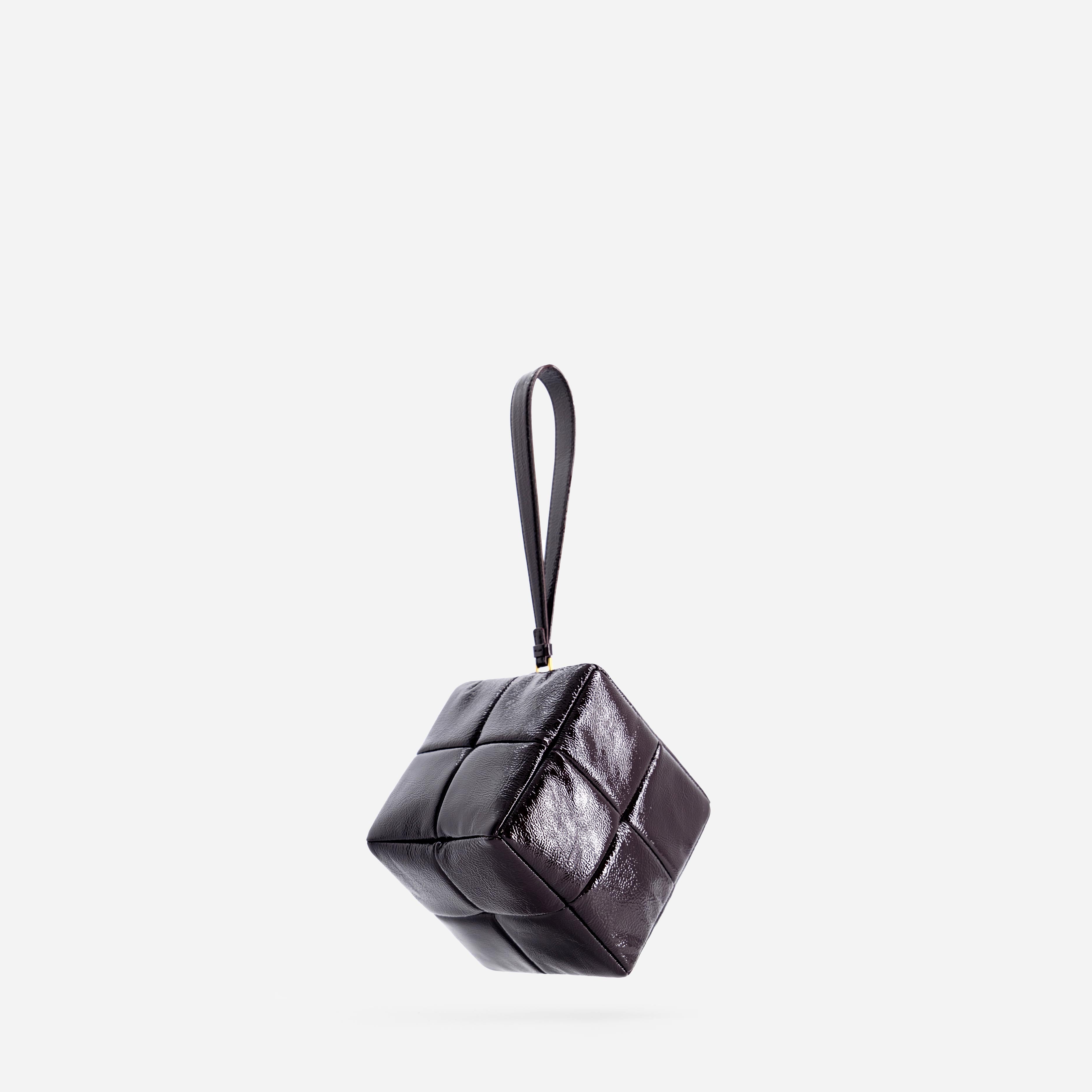 Grid Clutch - Naplak Bordeaux