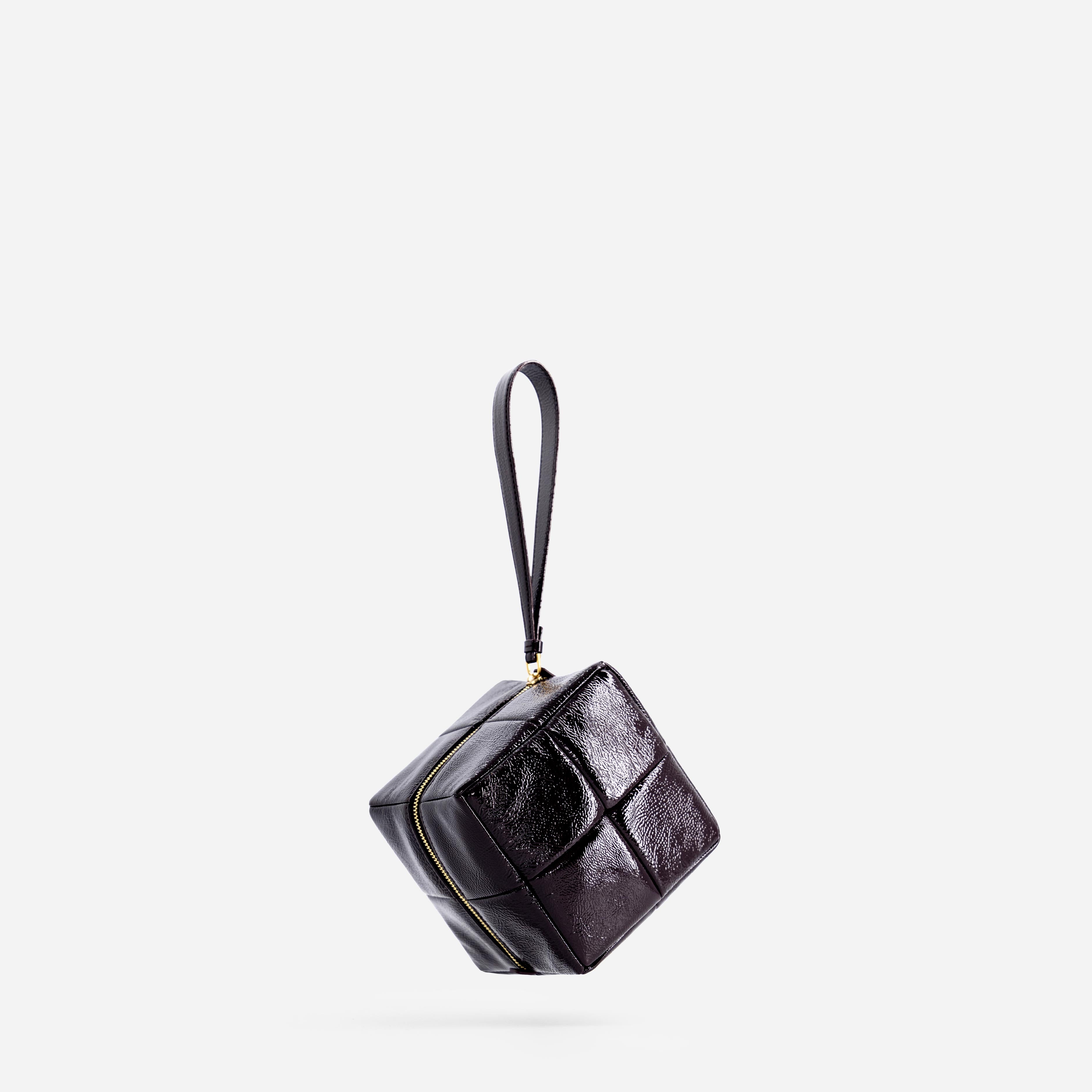 Grid Clutch - Naplak Bordeaux