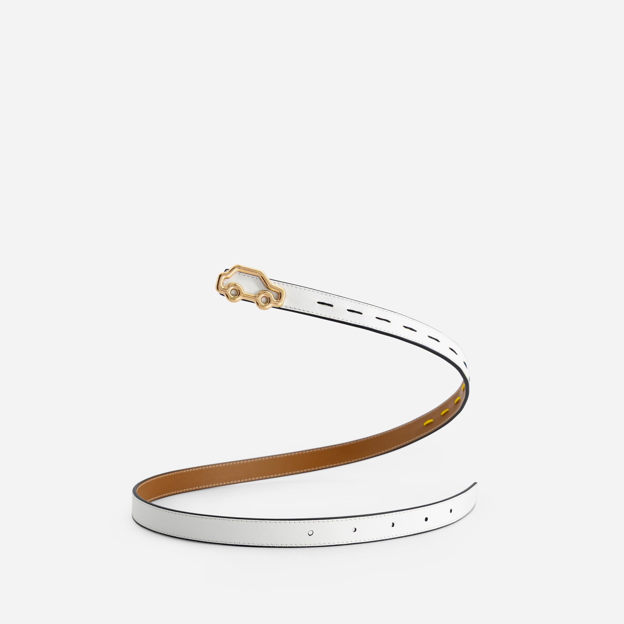 "Hit the Road" Belt - Canyon & White