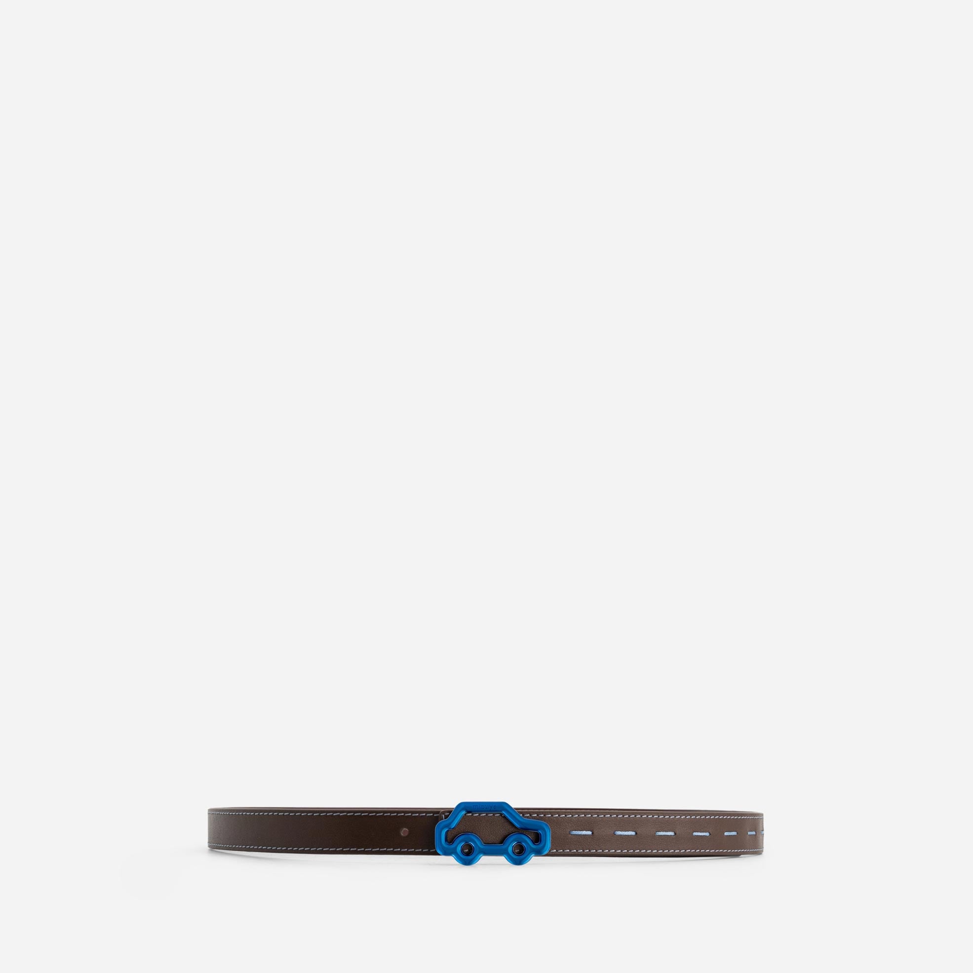 "Hit the Road" Belt - Espresso & Bordeaux
