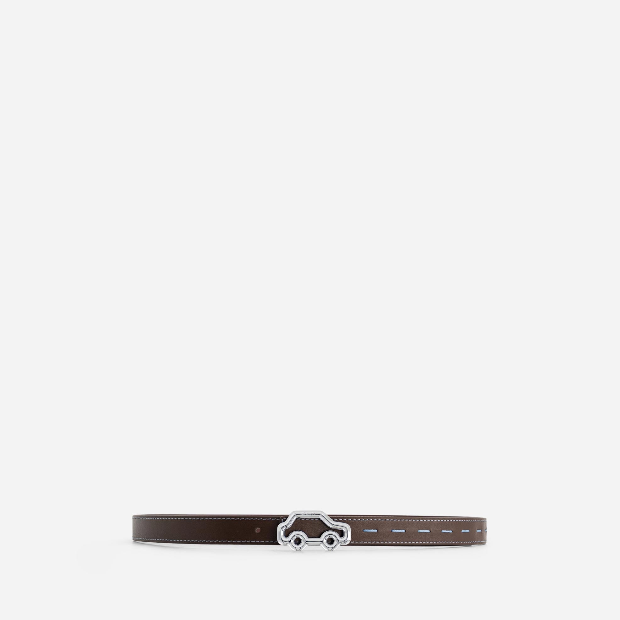 "Hit the Road" Belt - Espresso & Bordeaux