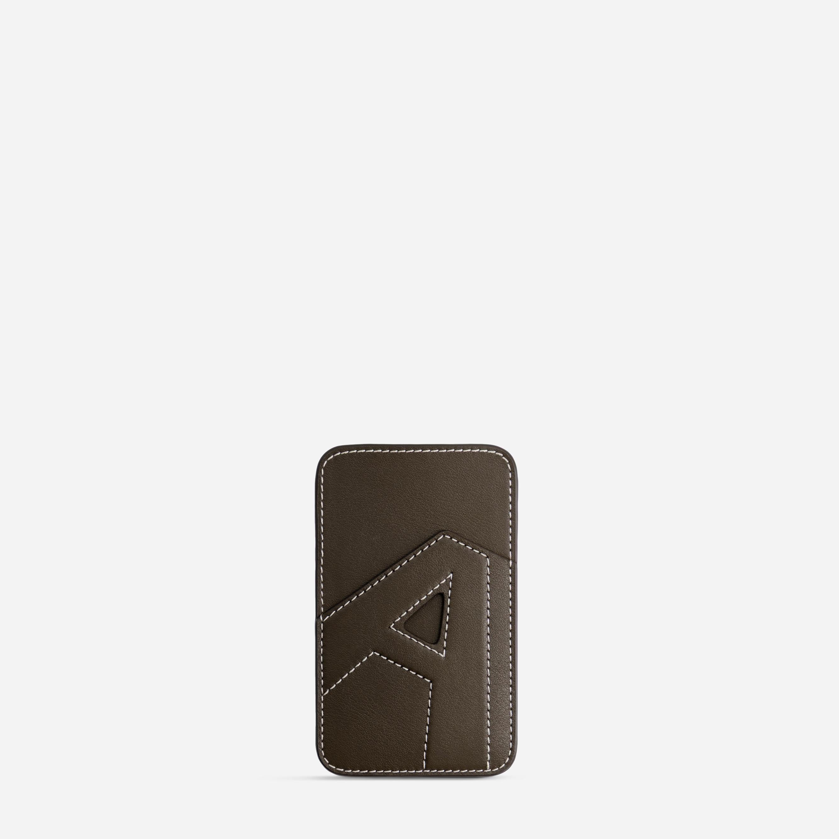Cardholder A - Truffle Green