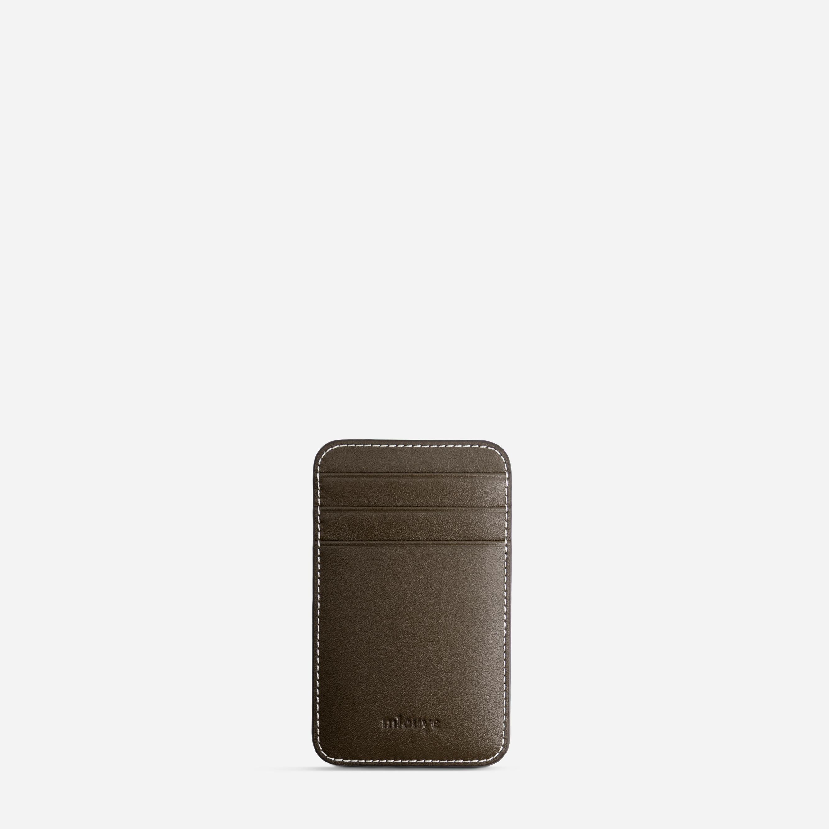 Cardholder O - Truffle Green