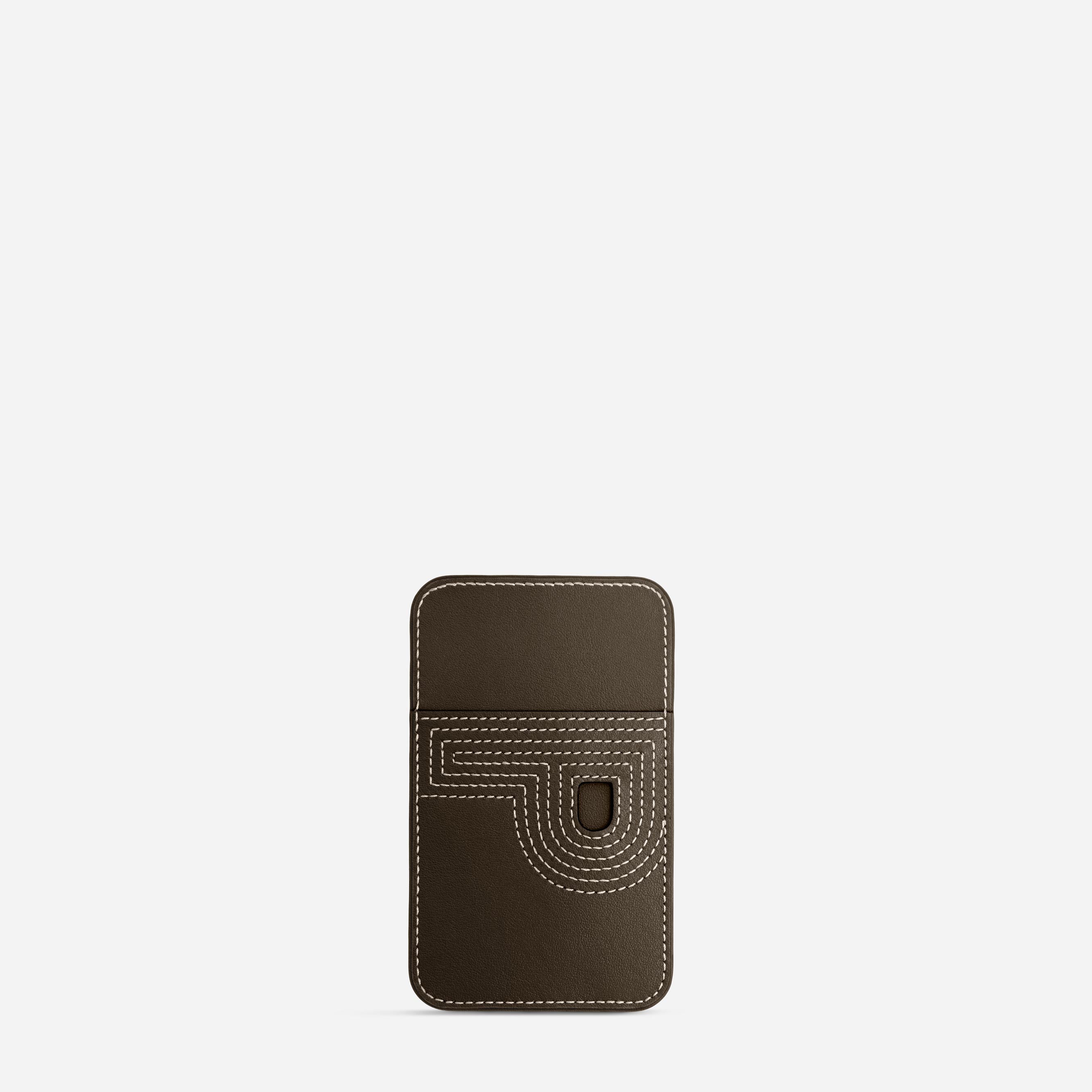 Cardholder P - Truffle Green
