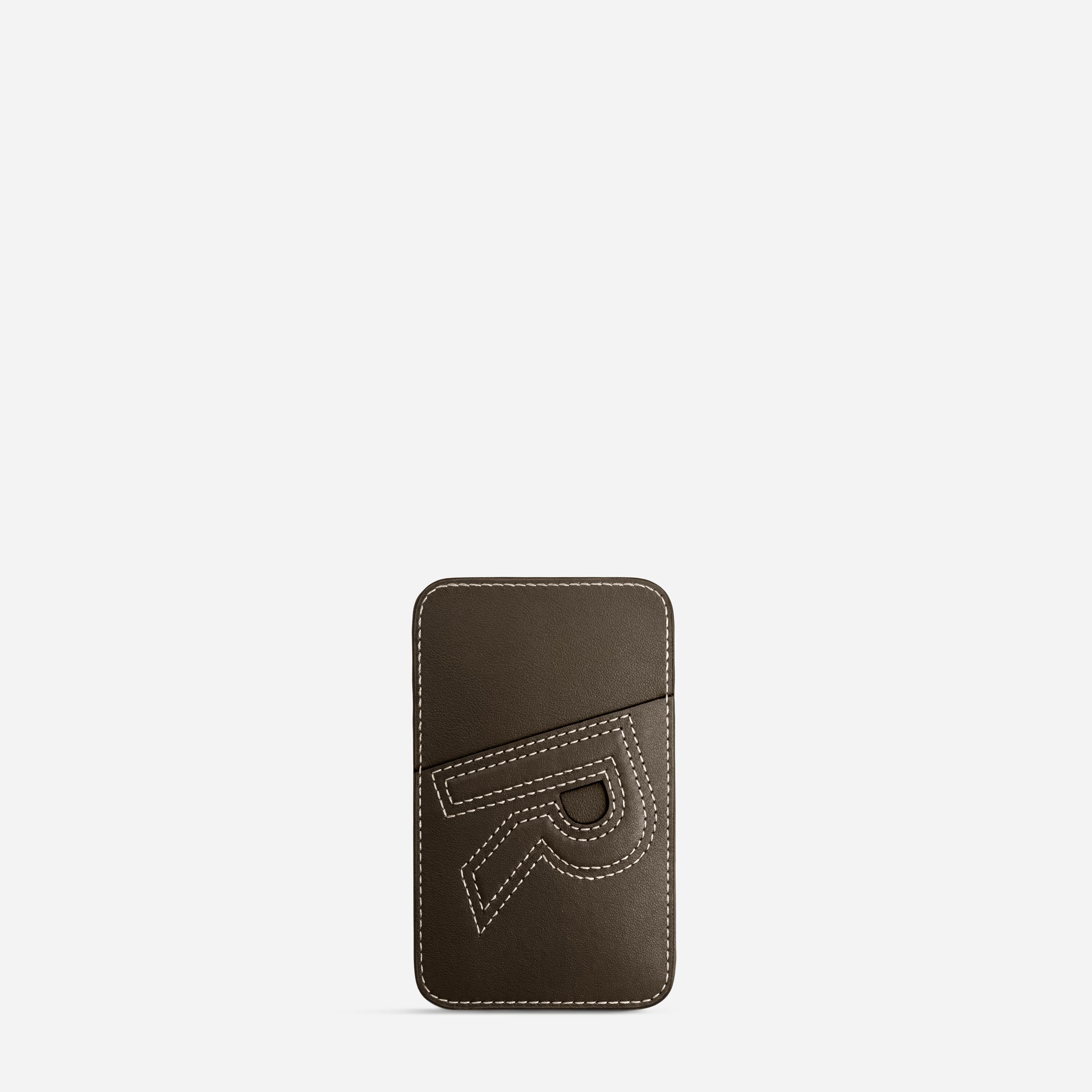 Cardholder R - Truffle Green