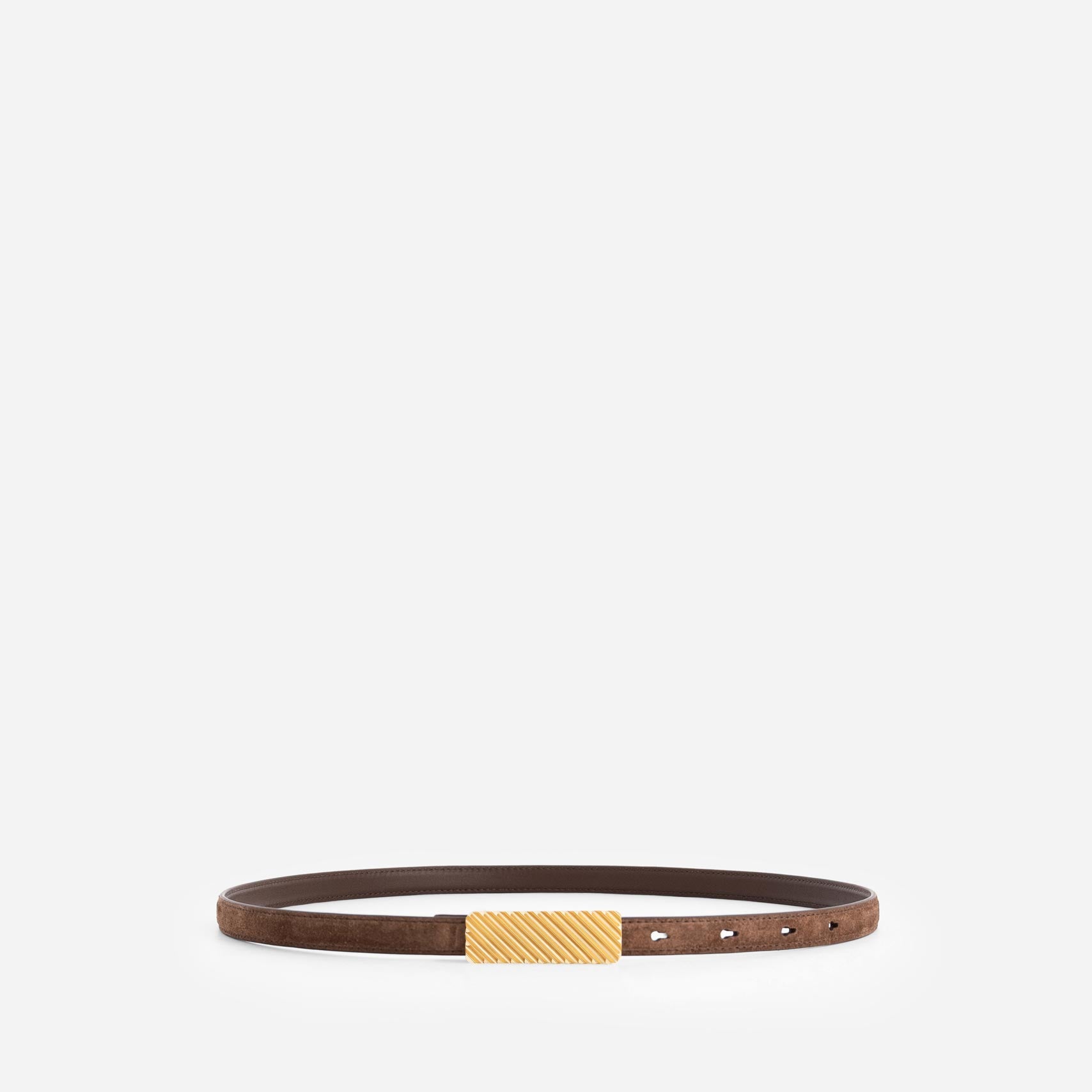 Isla Belt - Suede Espresso