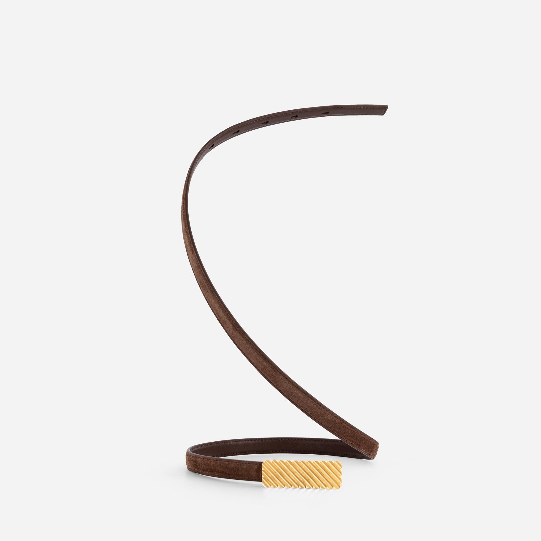 Isla Belt - Suede Espresso
