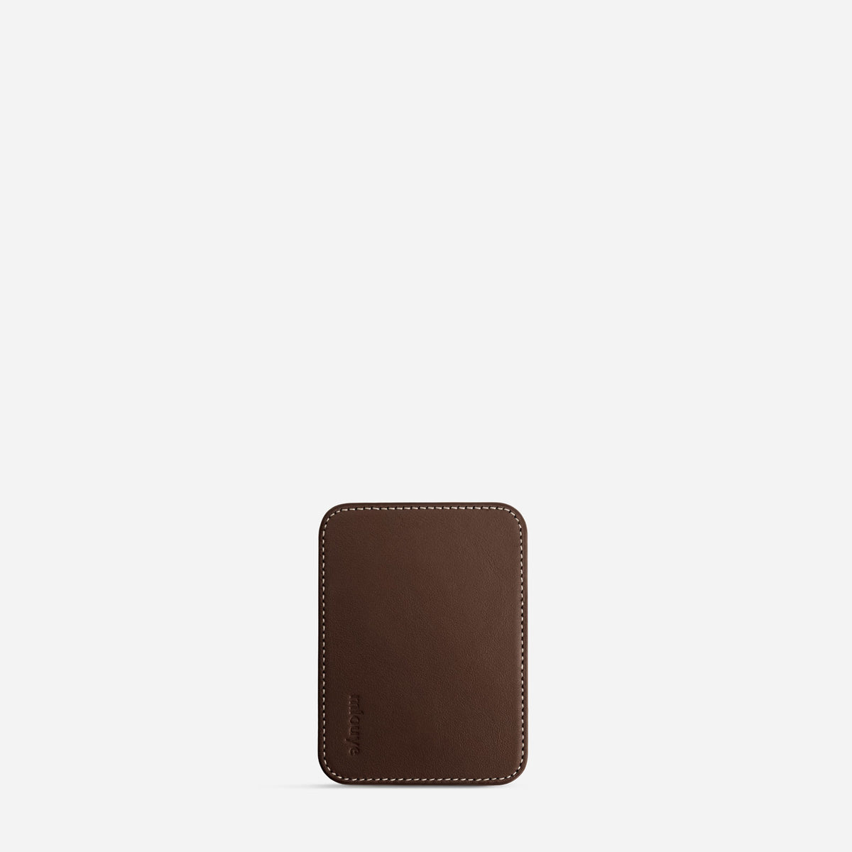 MagSafe cardholder in Espresso, back