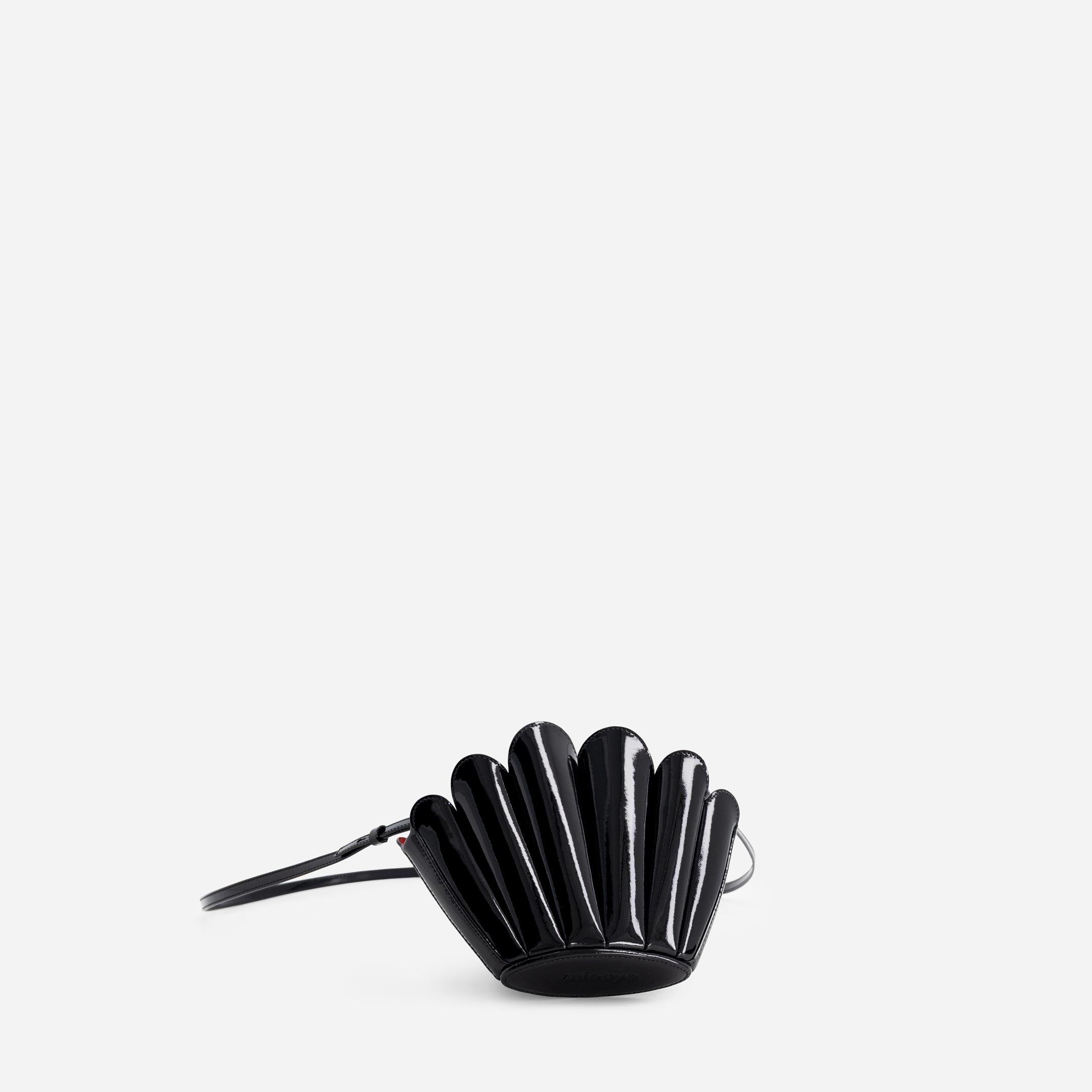 Micro Seashell - Patent Black