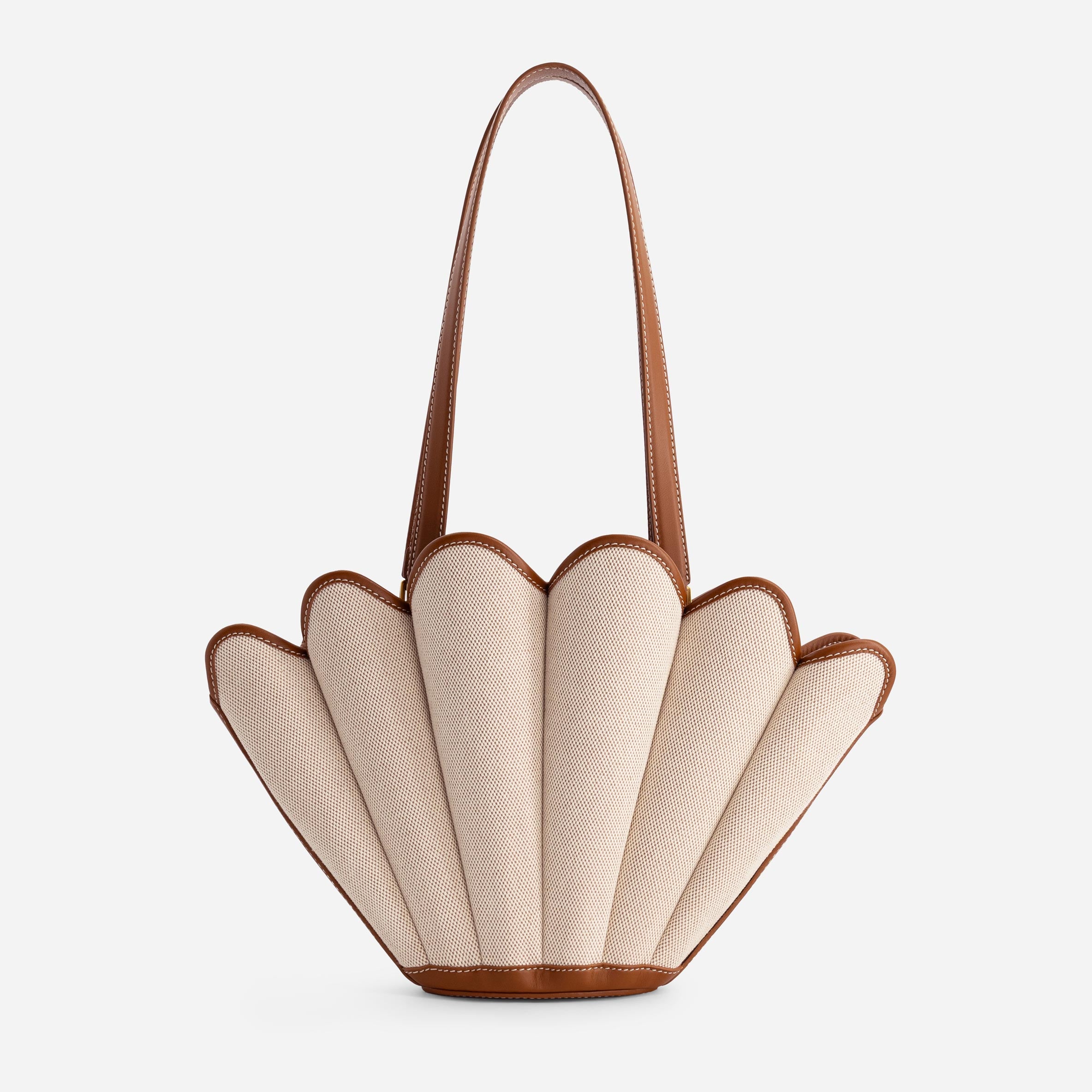 Mini Seashell Tote - Canvas