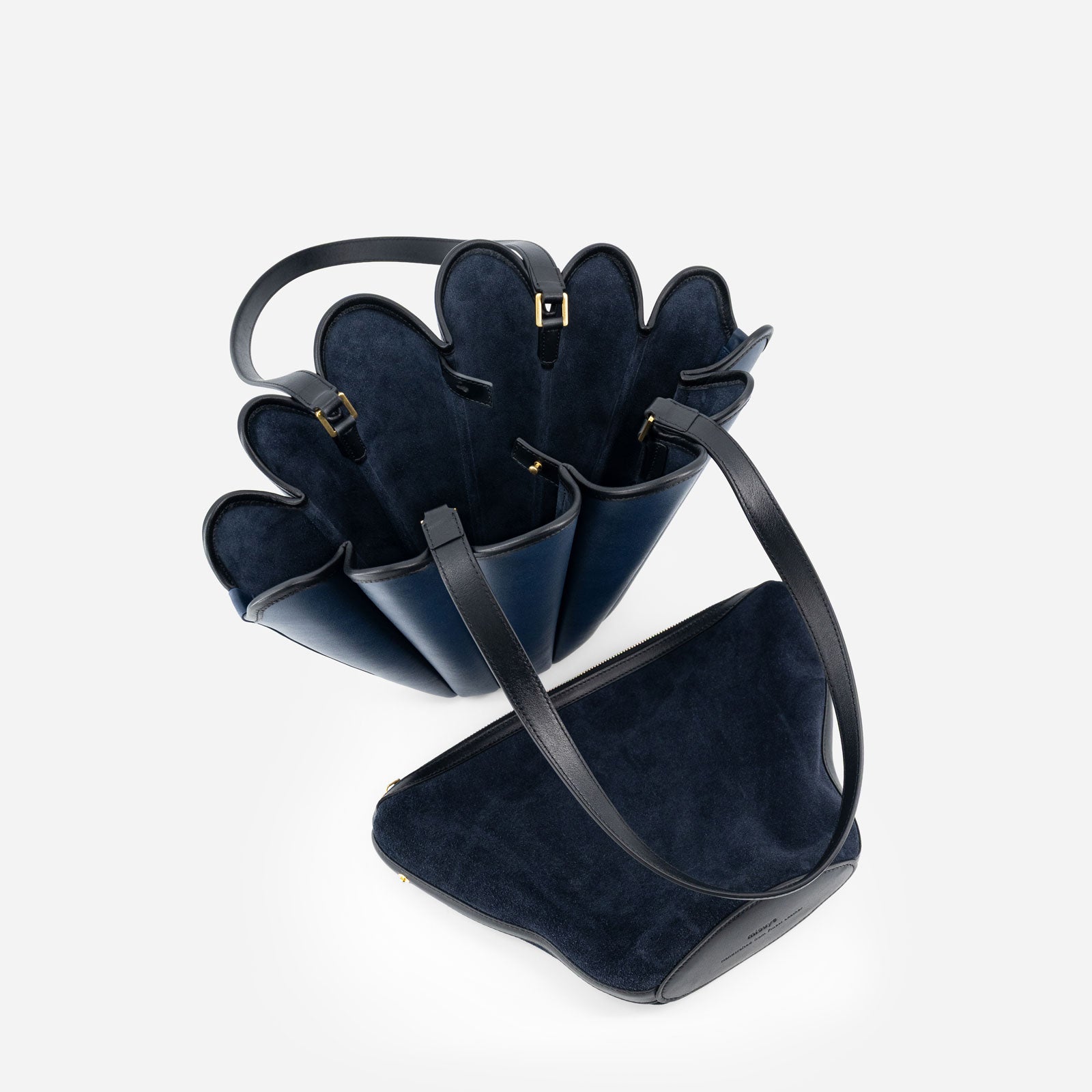 Mini Seashell Tote - Navy