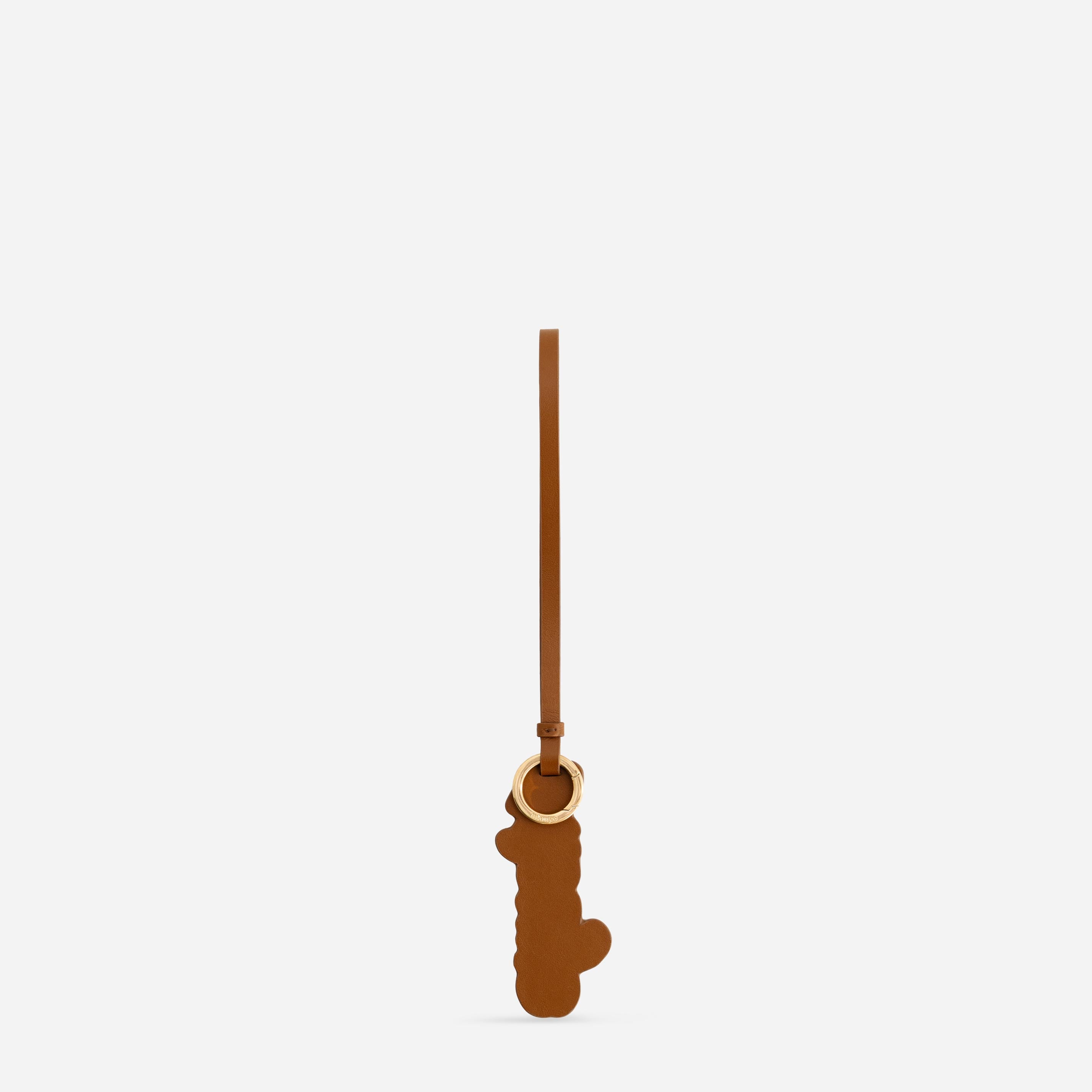 Mlouye Logo Keyring - Tan