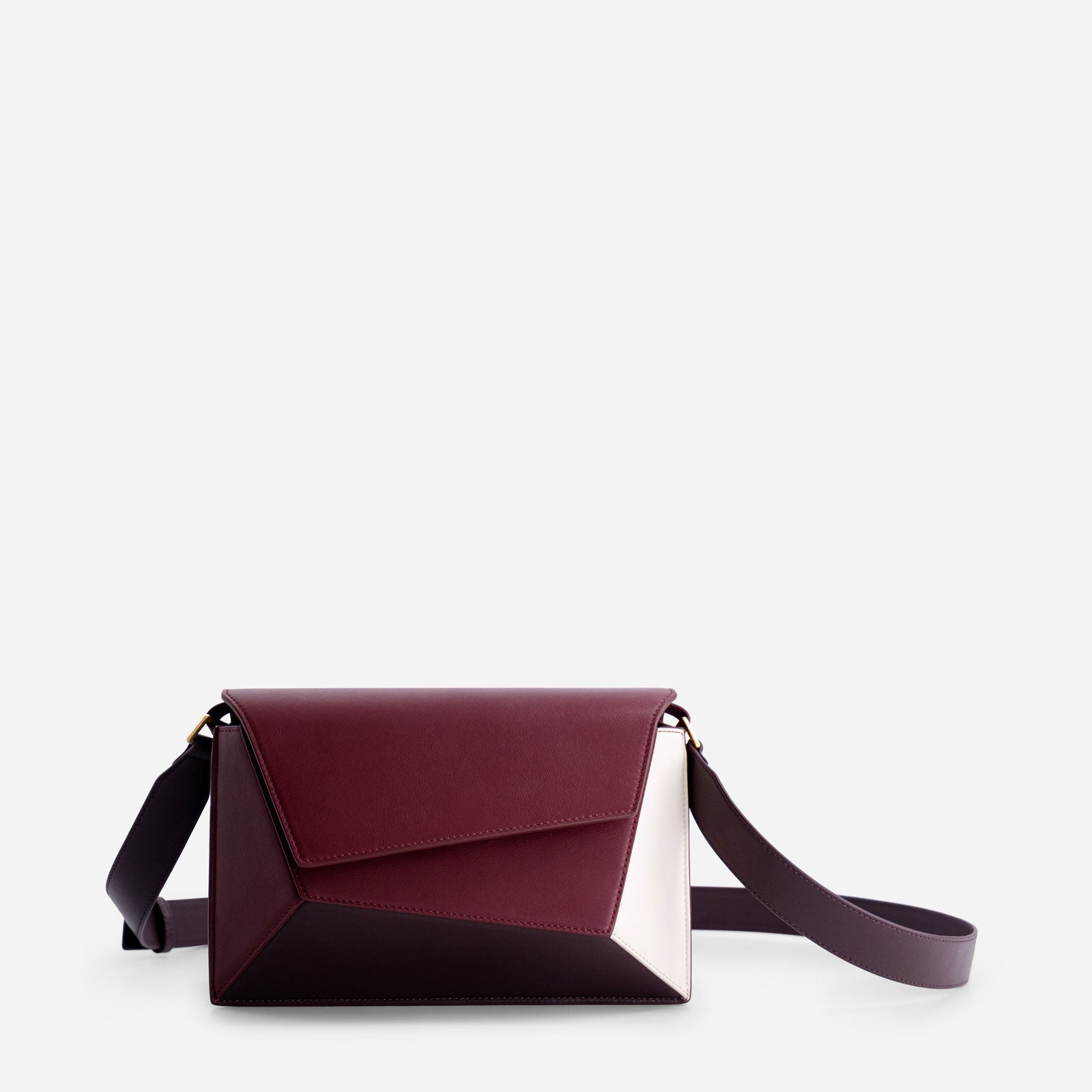 Naomi - Bordeaux&Off White