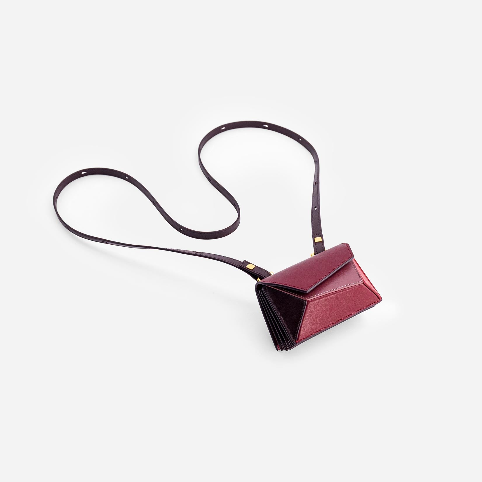 Naomi Mini Wallet - Cranberry