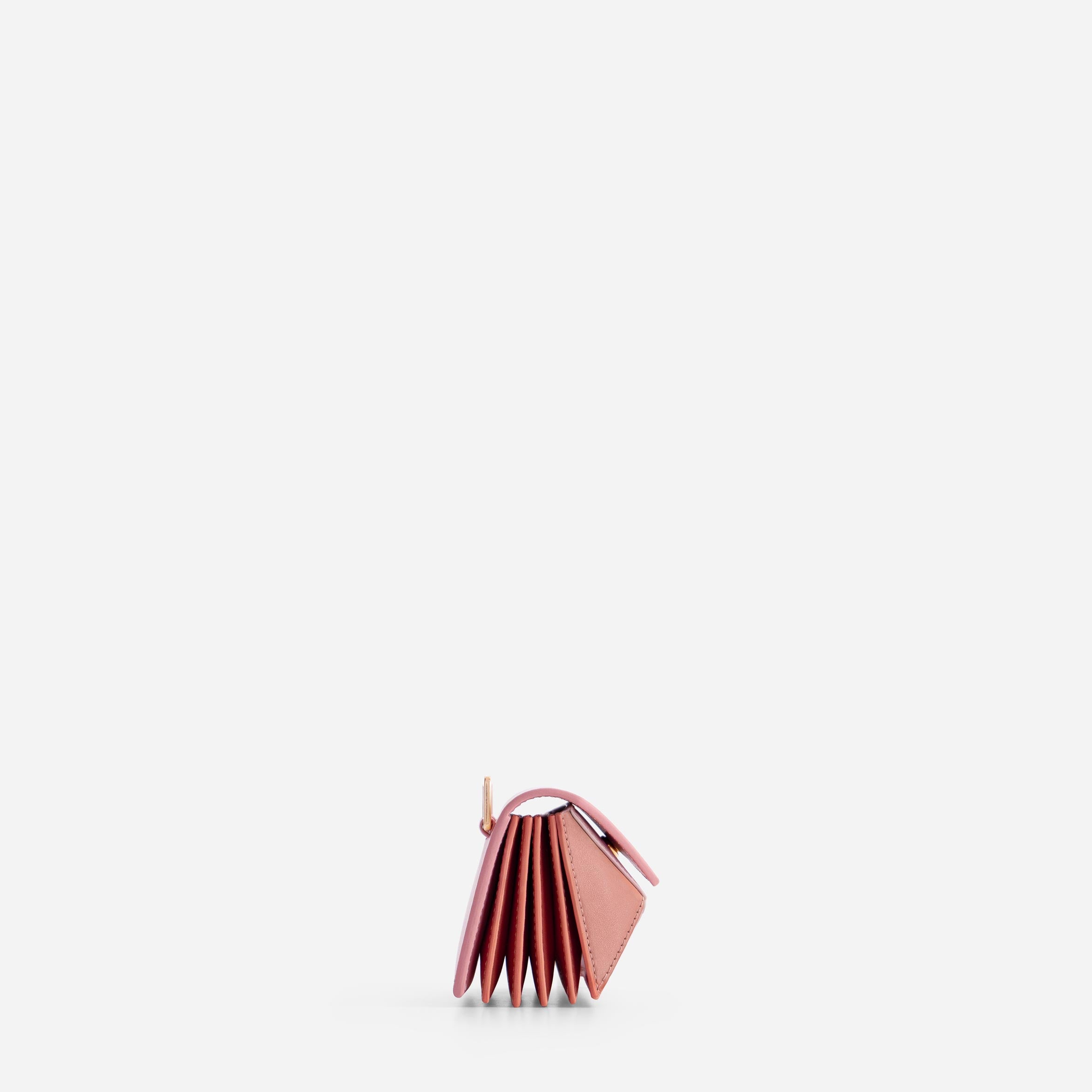 Naomi Mini Wallet - Peach