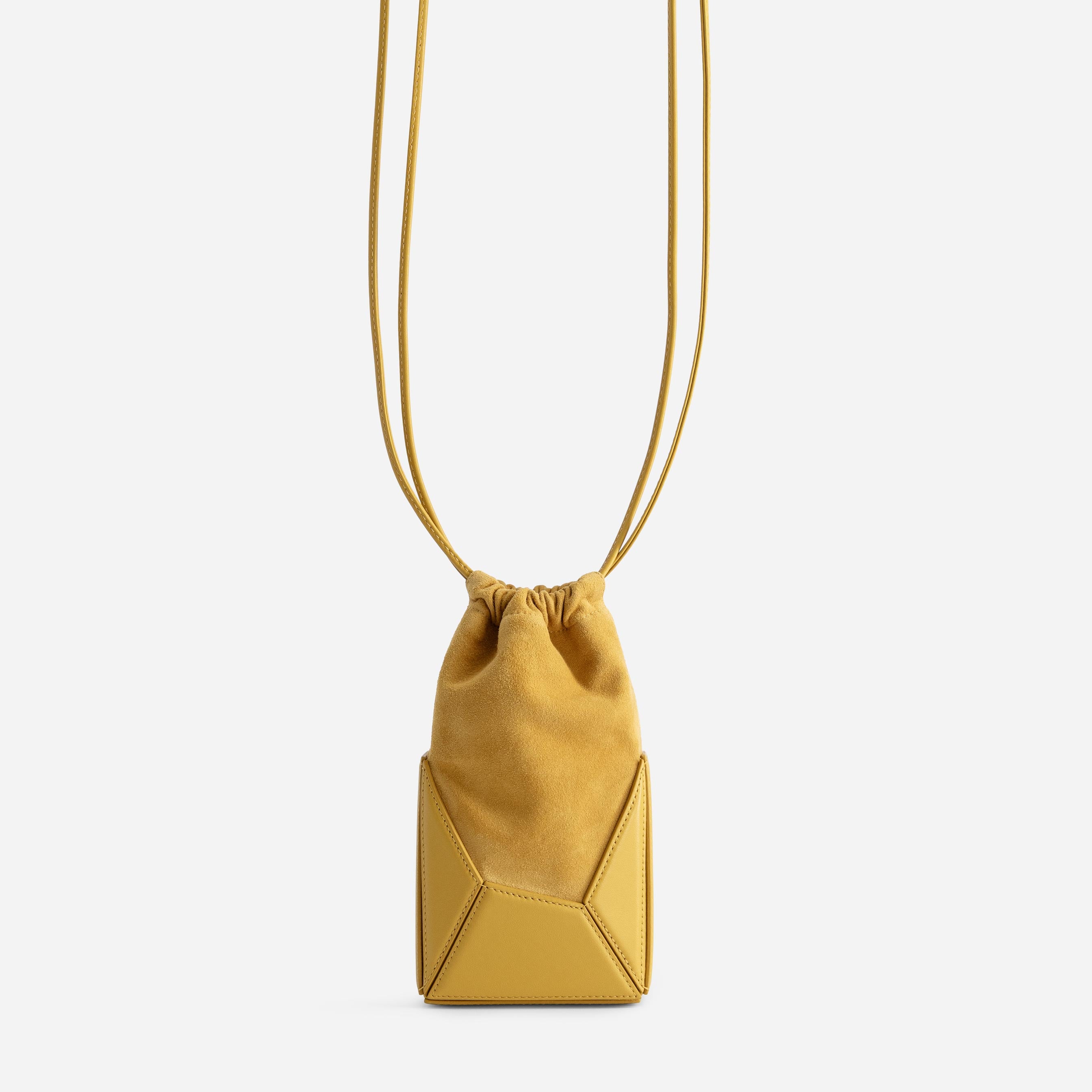 Naomi Phone Pouch - Vintage Yellow