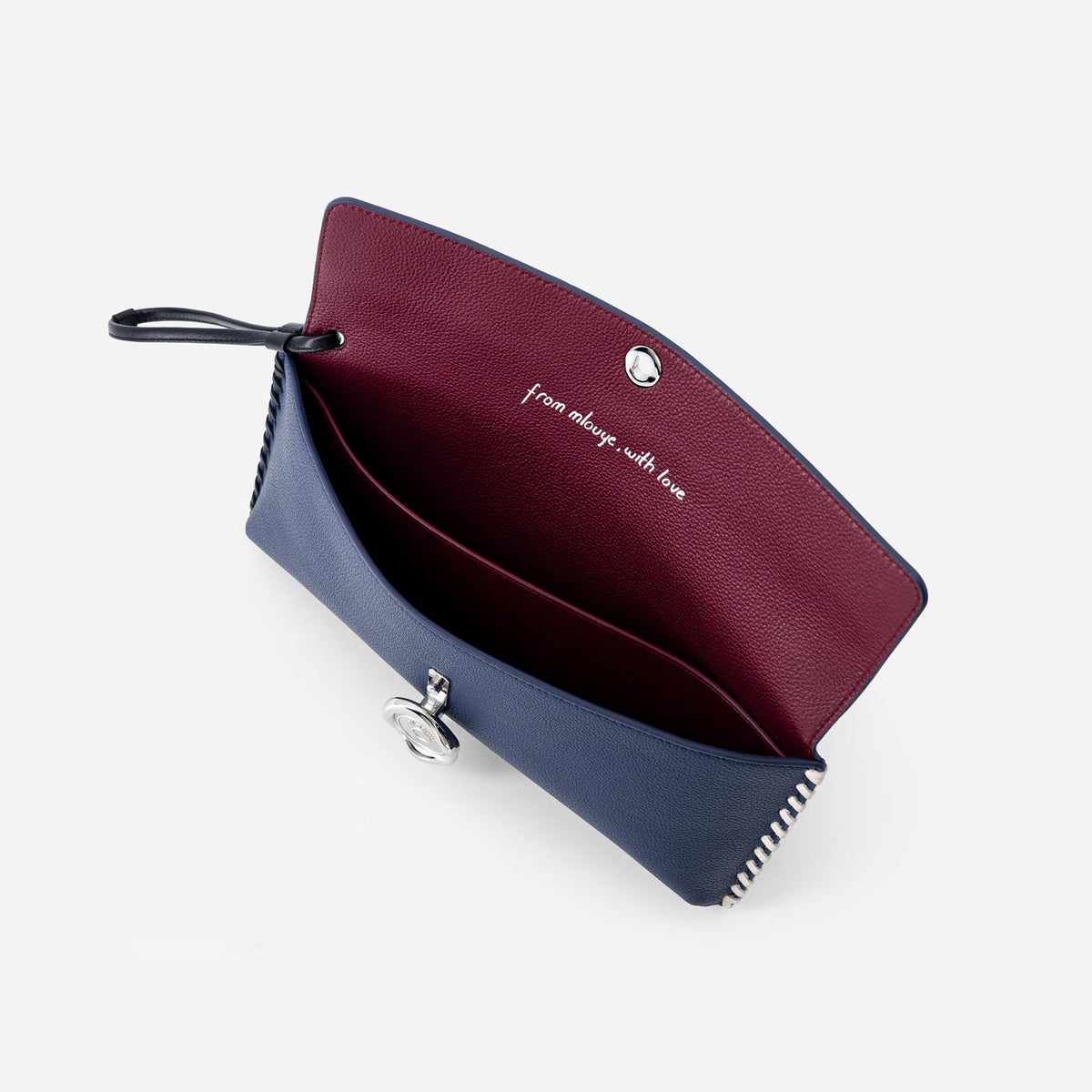 Seal Clutch in Navy