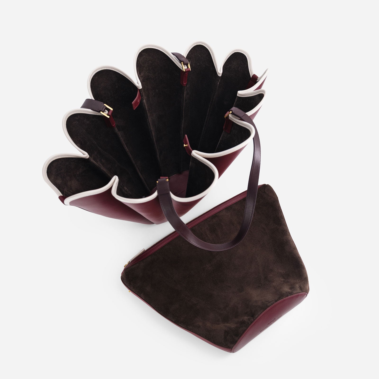 Seashell Tote - Bordeaux