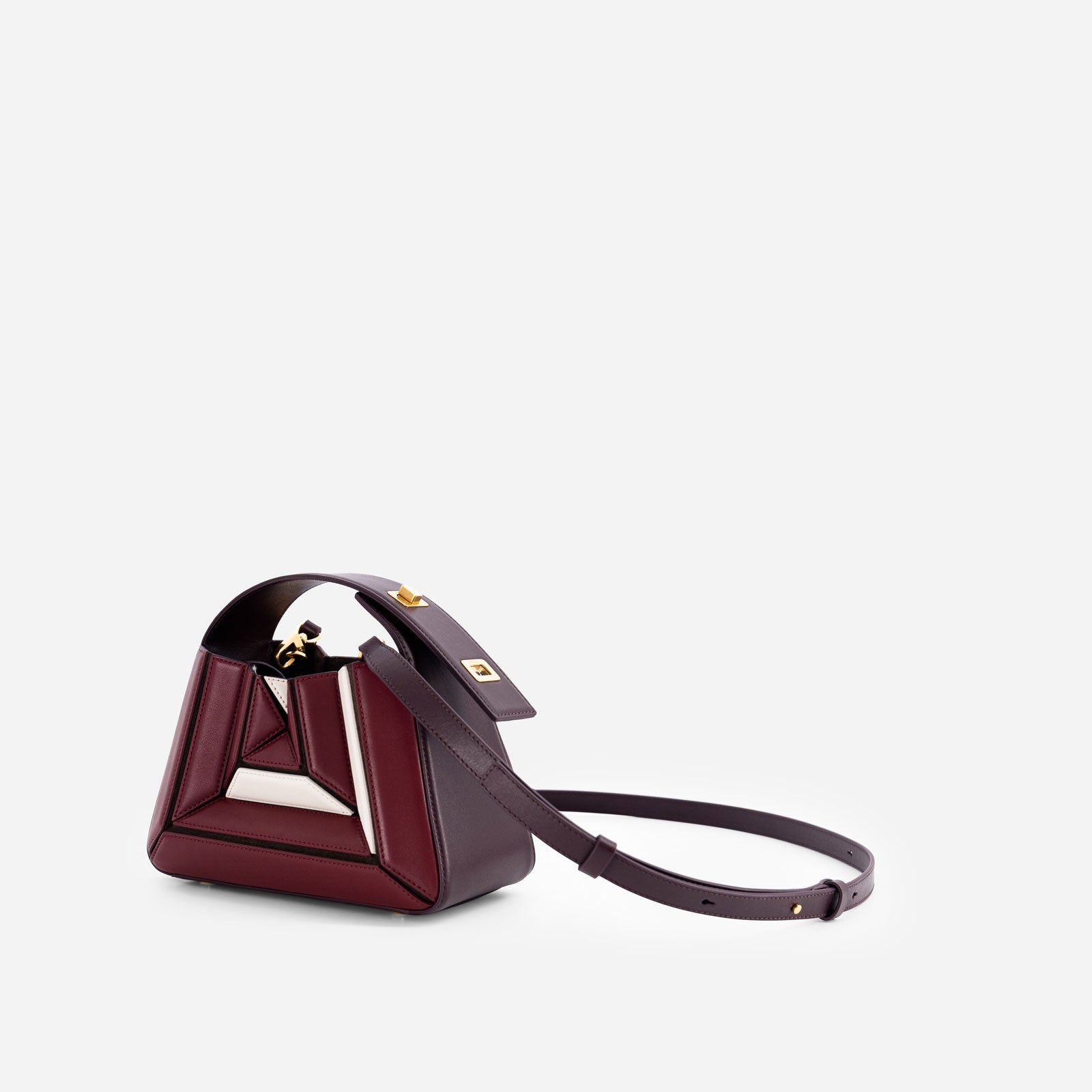 Sera Mia - Bordeaux&Off White