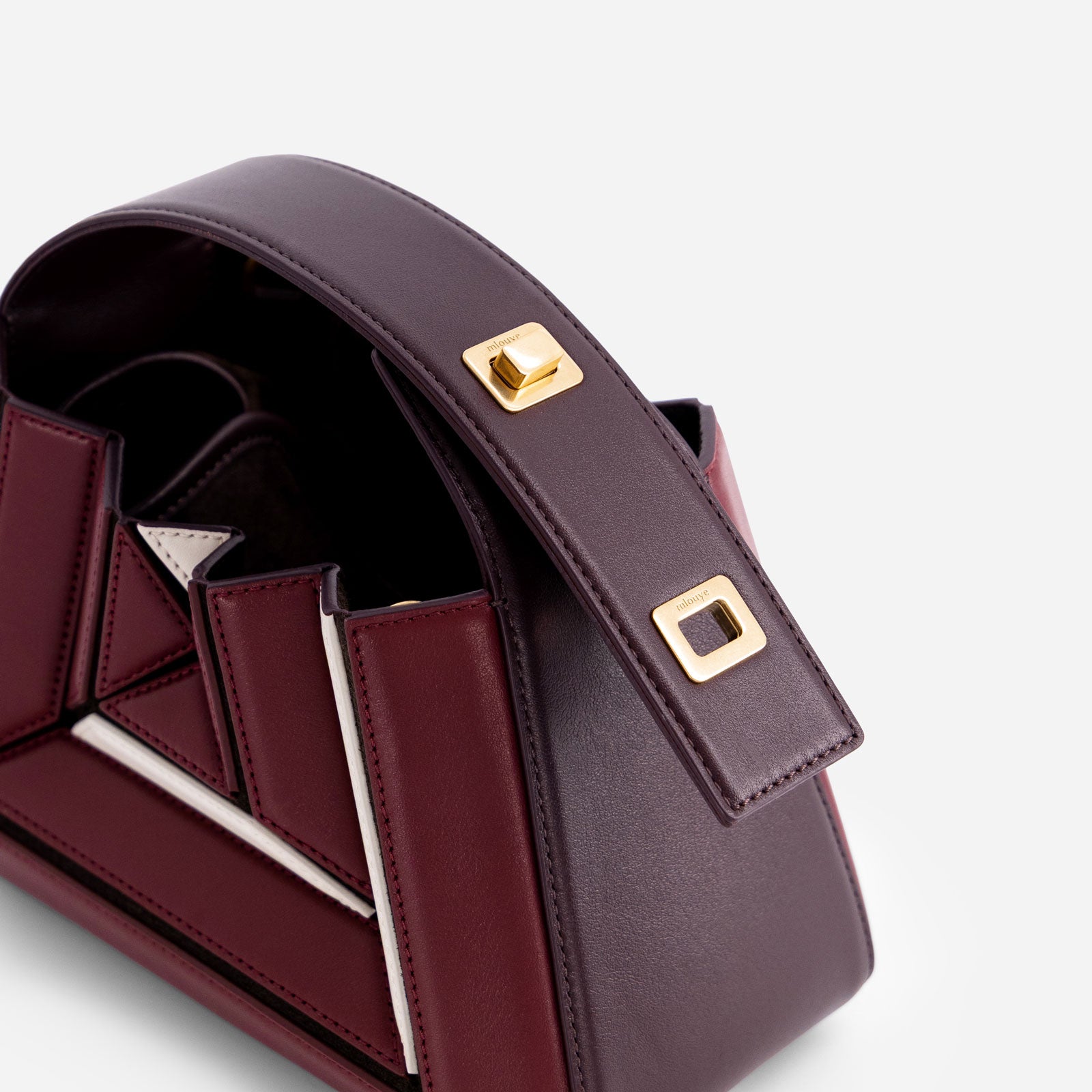 Sera Mia - Bordeaux&Off White
