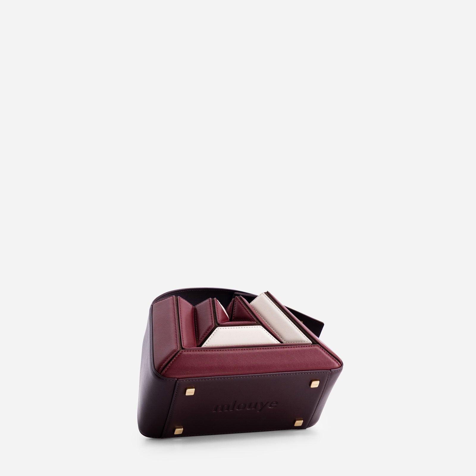 Sera Mia - Bordeaux&Off White