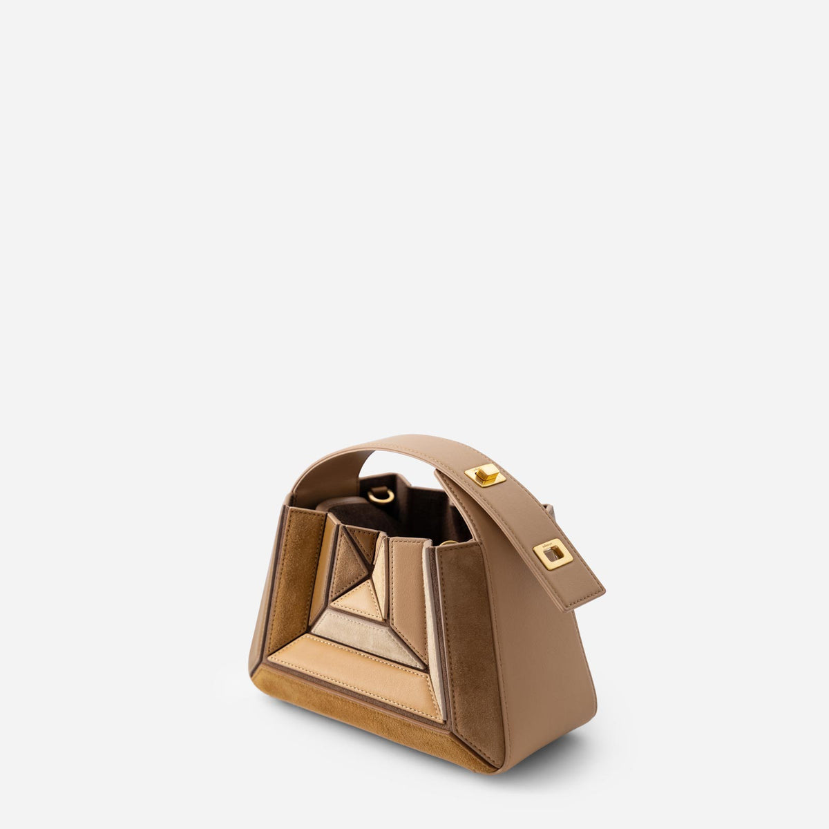 Sera Mia bag in Suede Milky