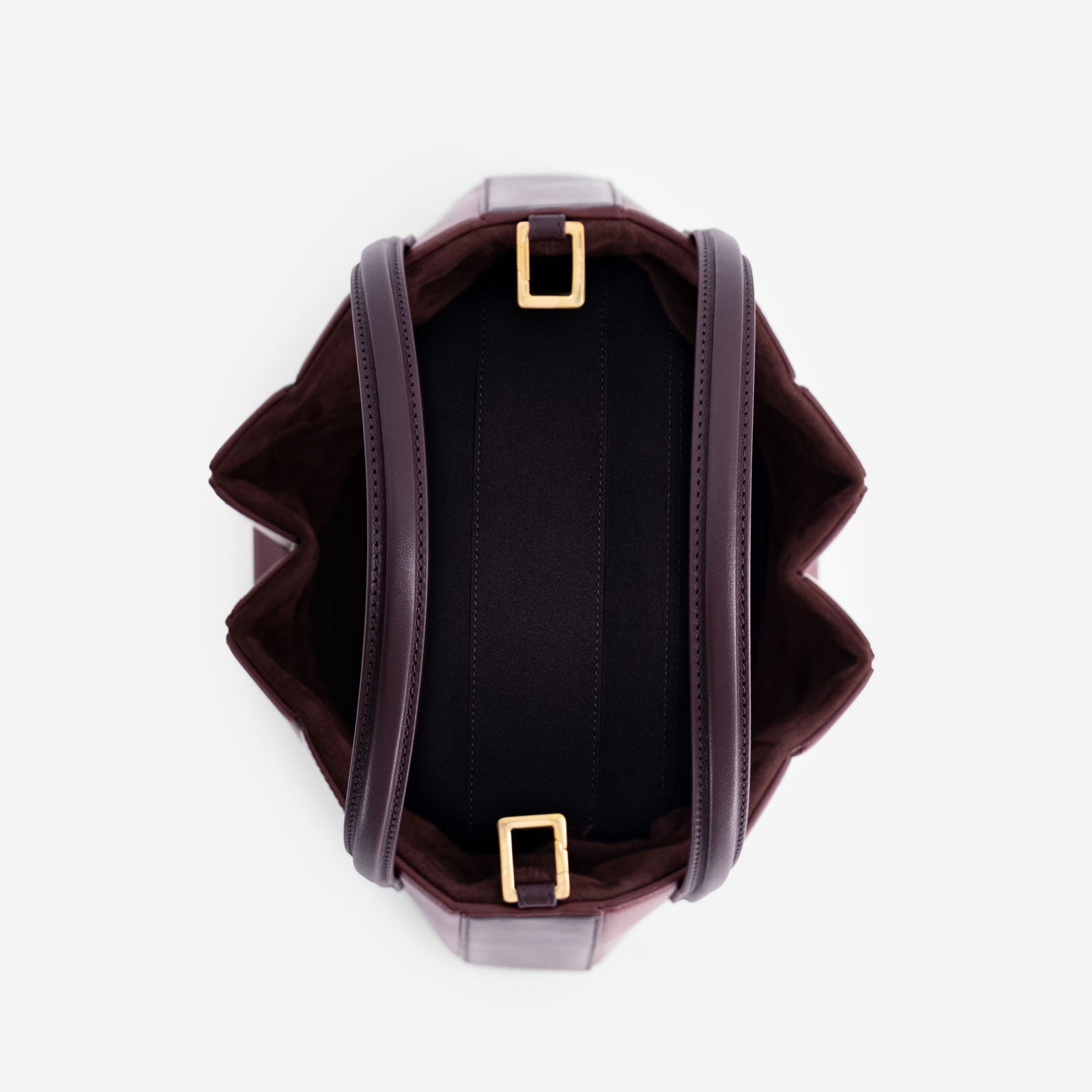 Sera Tote - Bordeaux&Off White