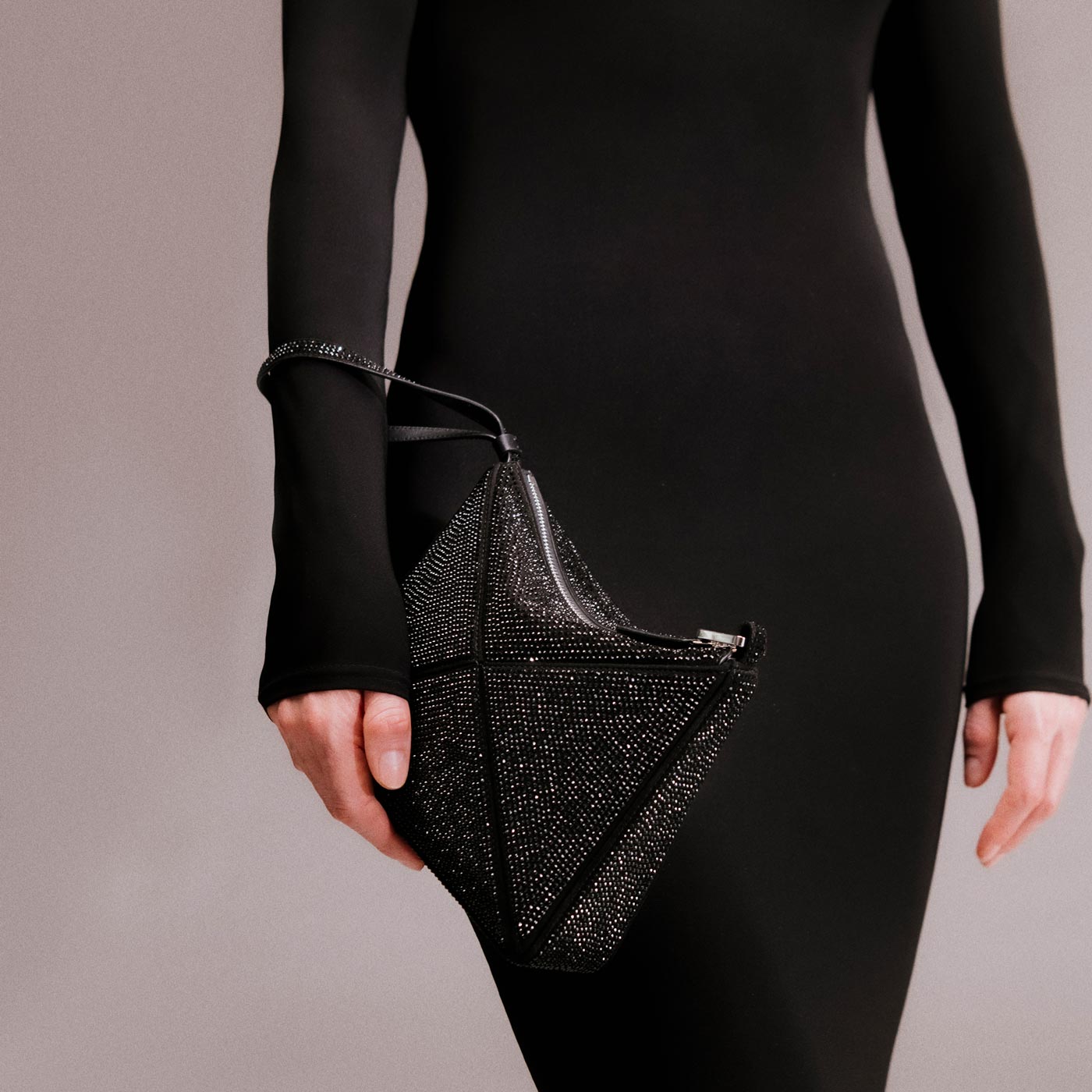 Mini Flex Bag - Crystal Black