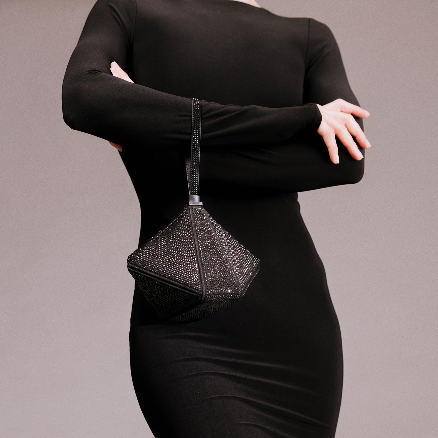 Mini Flex Bag - Crystal Black