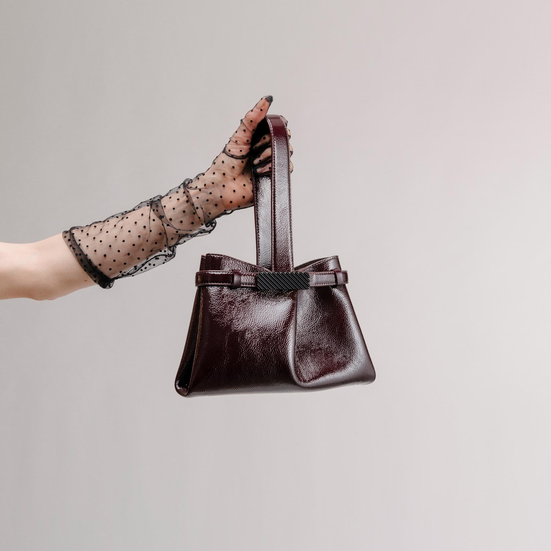 Span Clutch - Naplak Black