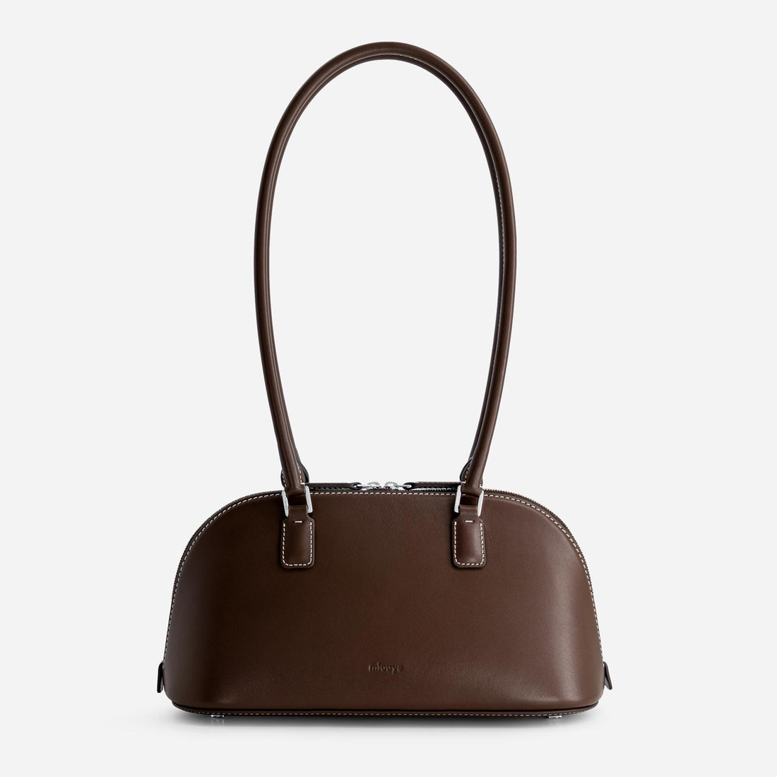 12 Canoe leather bag in Espresso