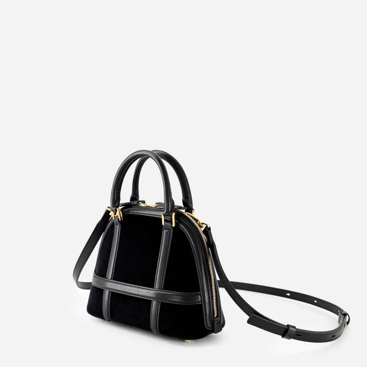 12 Mini bag in Velvet Black