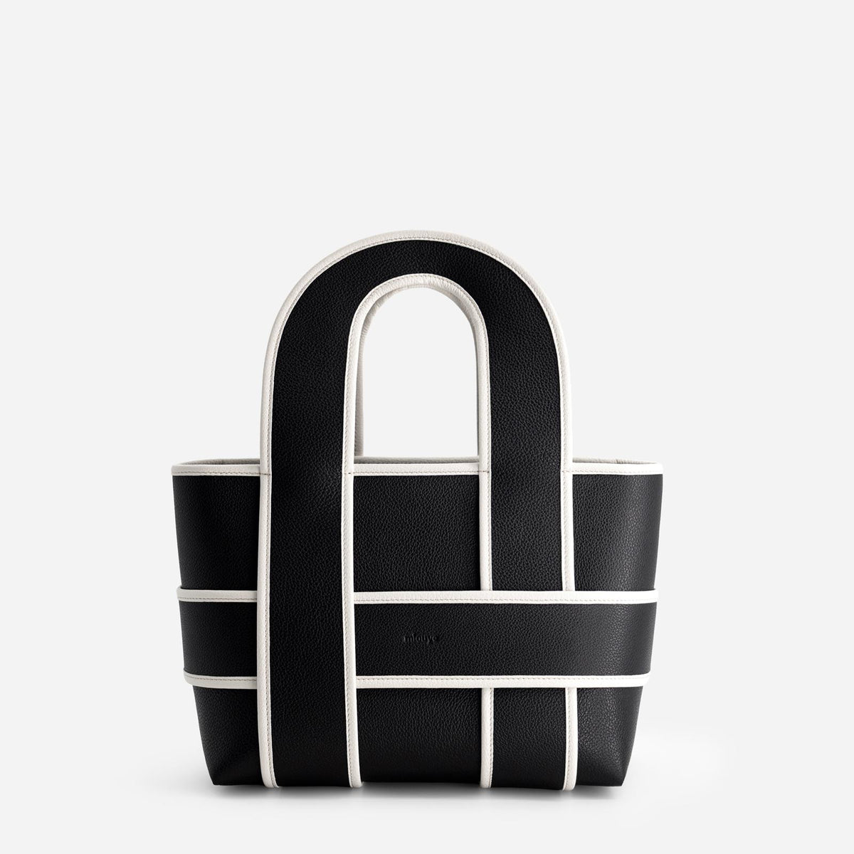 Checker Tote - Black