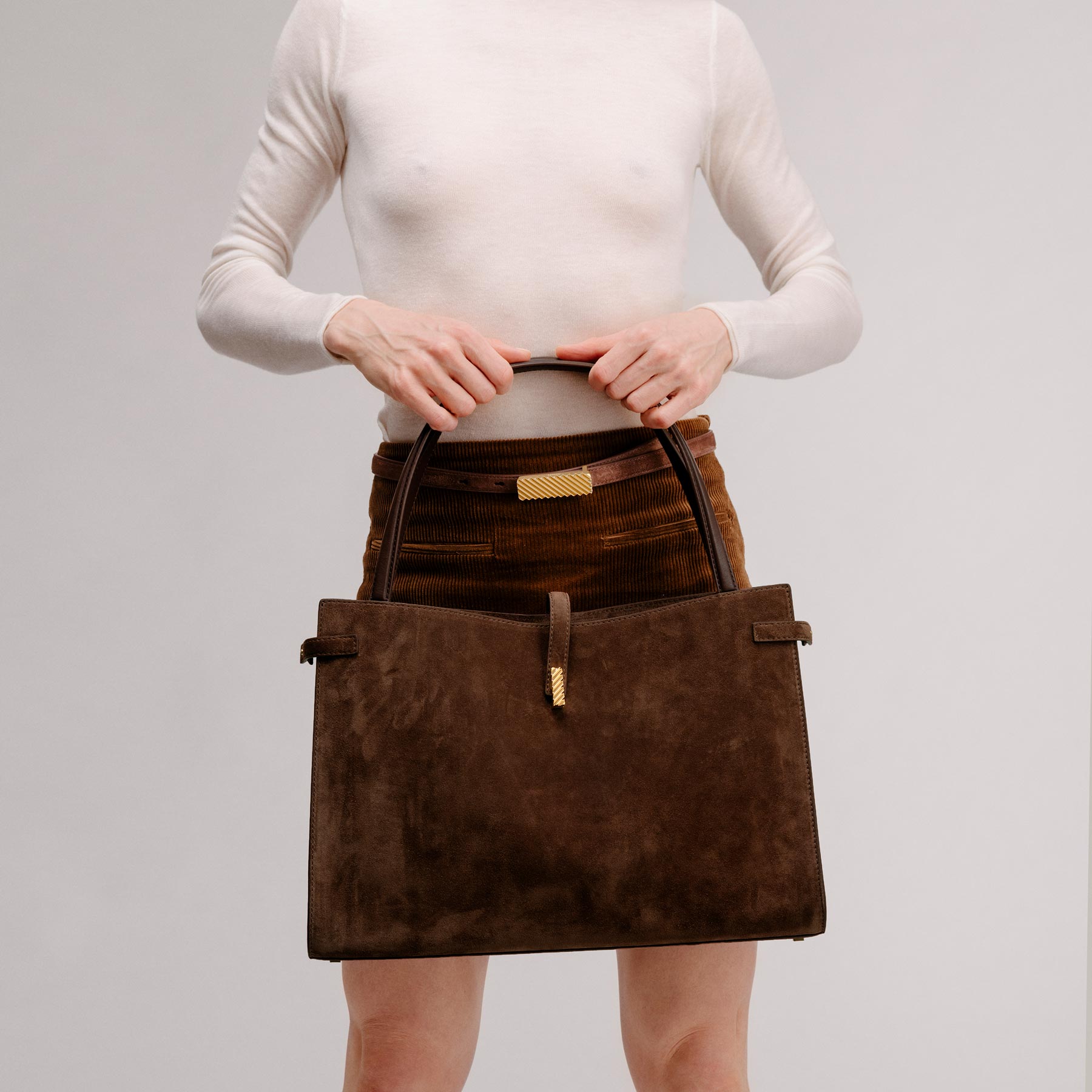Isla Tote - Grained Espresso