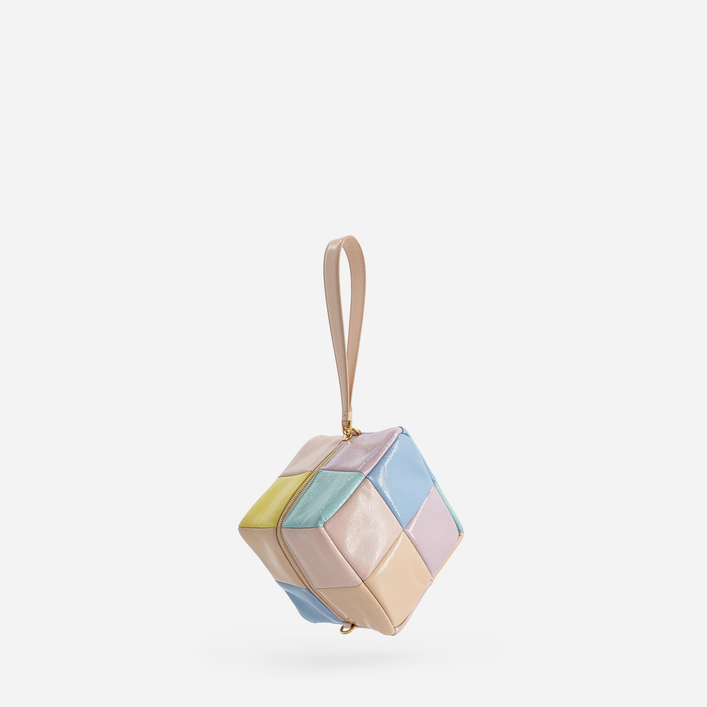 Grid Clutch - Mermaid Multicolor