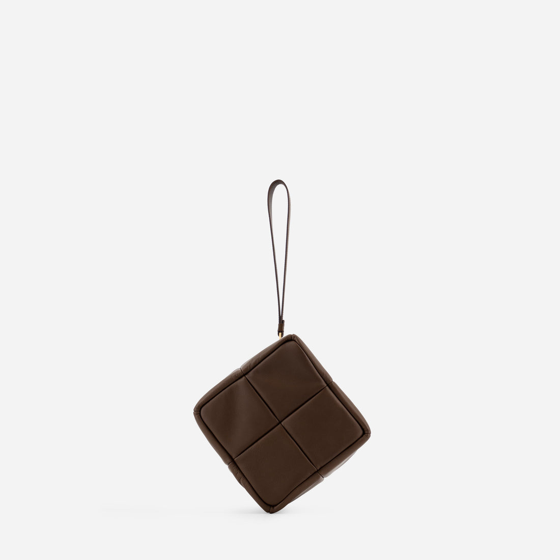 Grid Clutch in Espresso