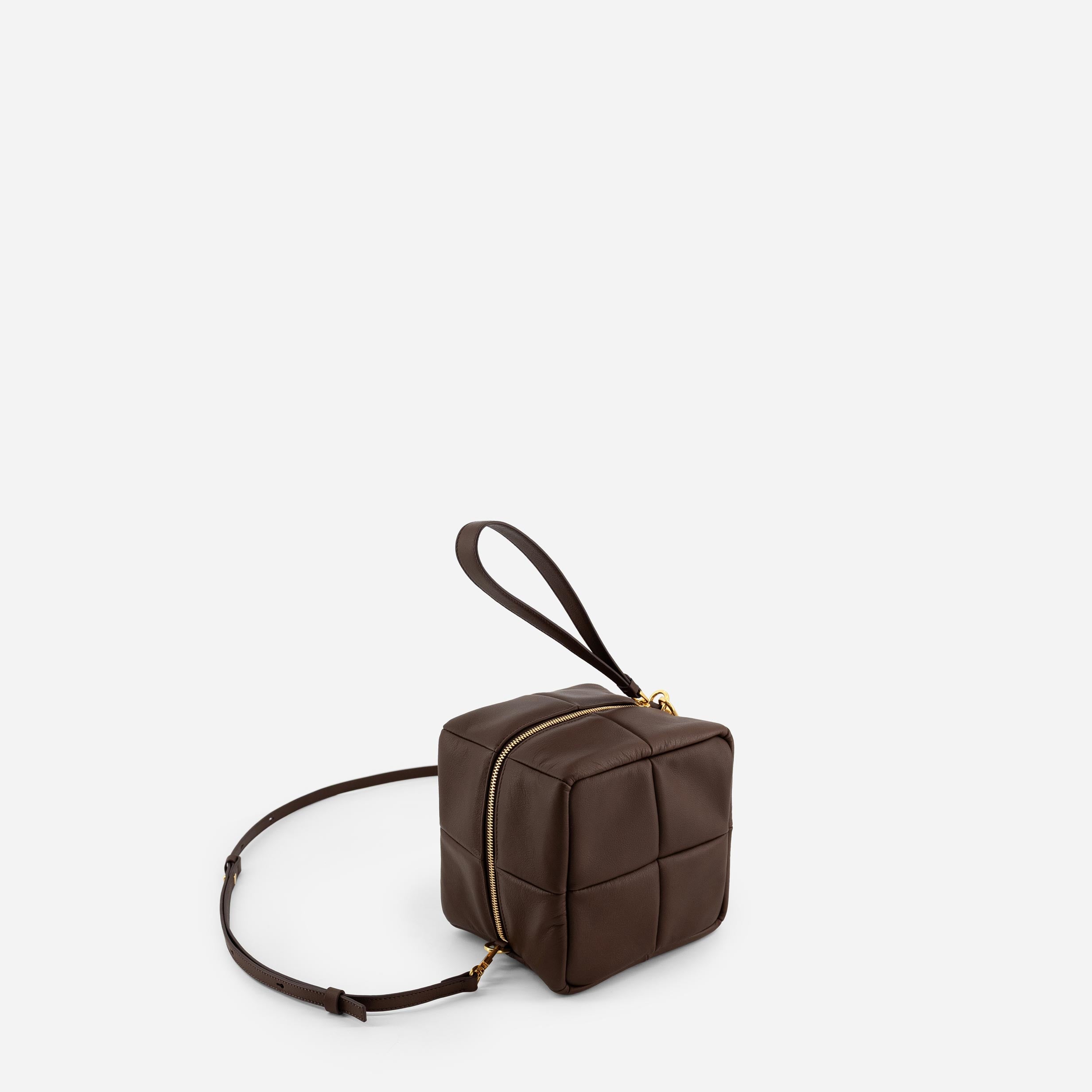 Grid Clutch - Espresso