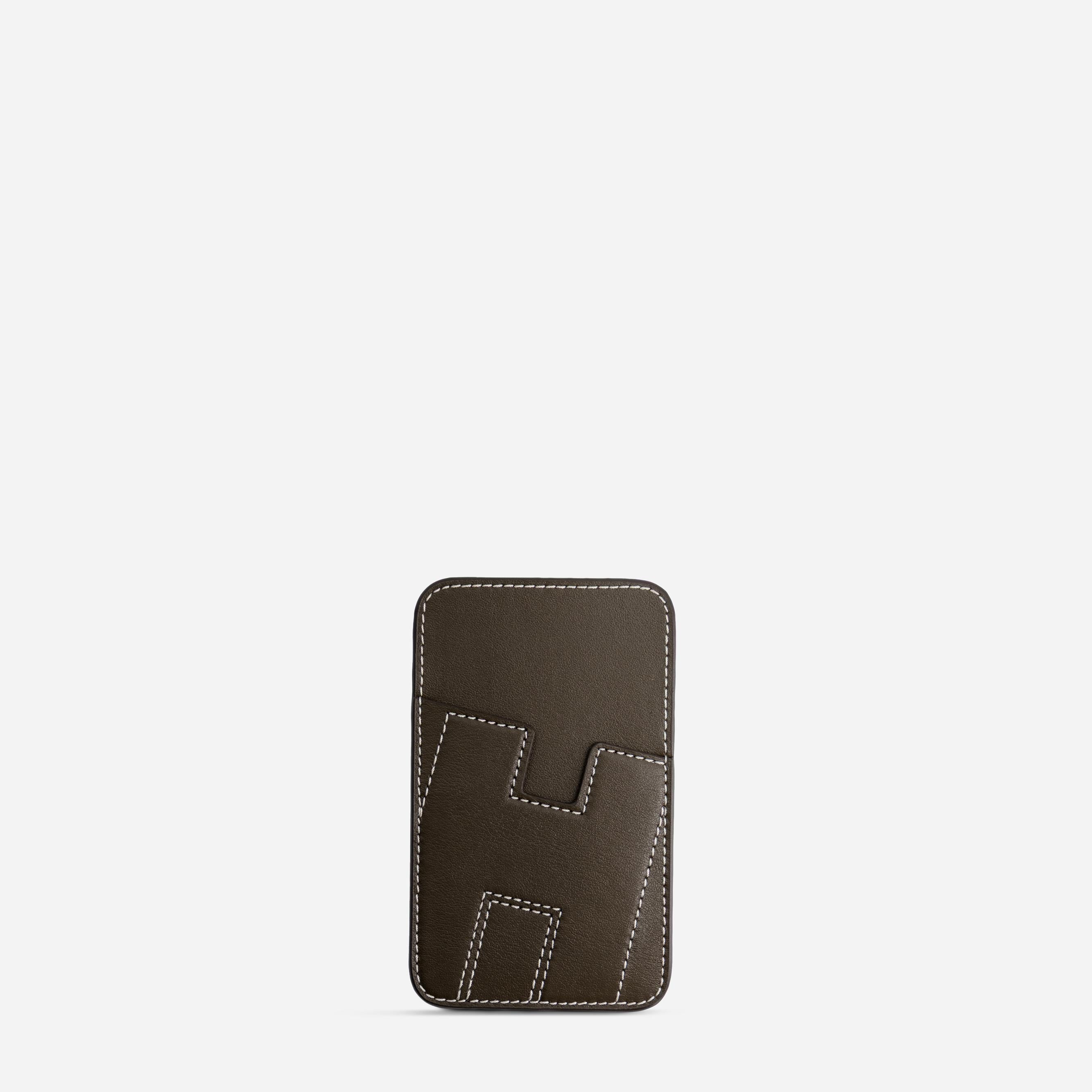 Cardholder H - Truffle Green