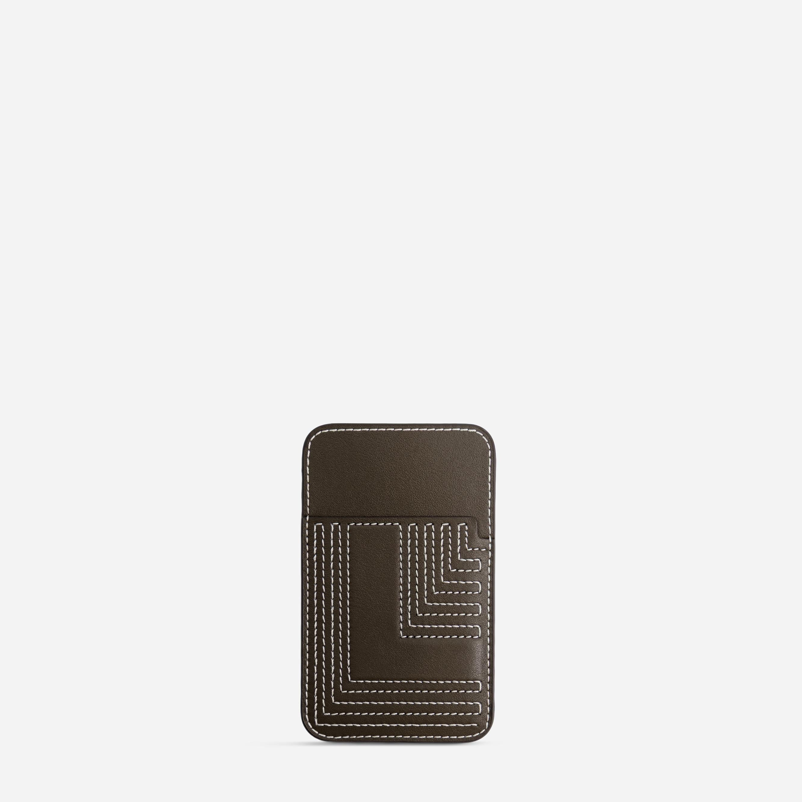 Cardholder L - Truffle Green