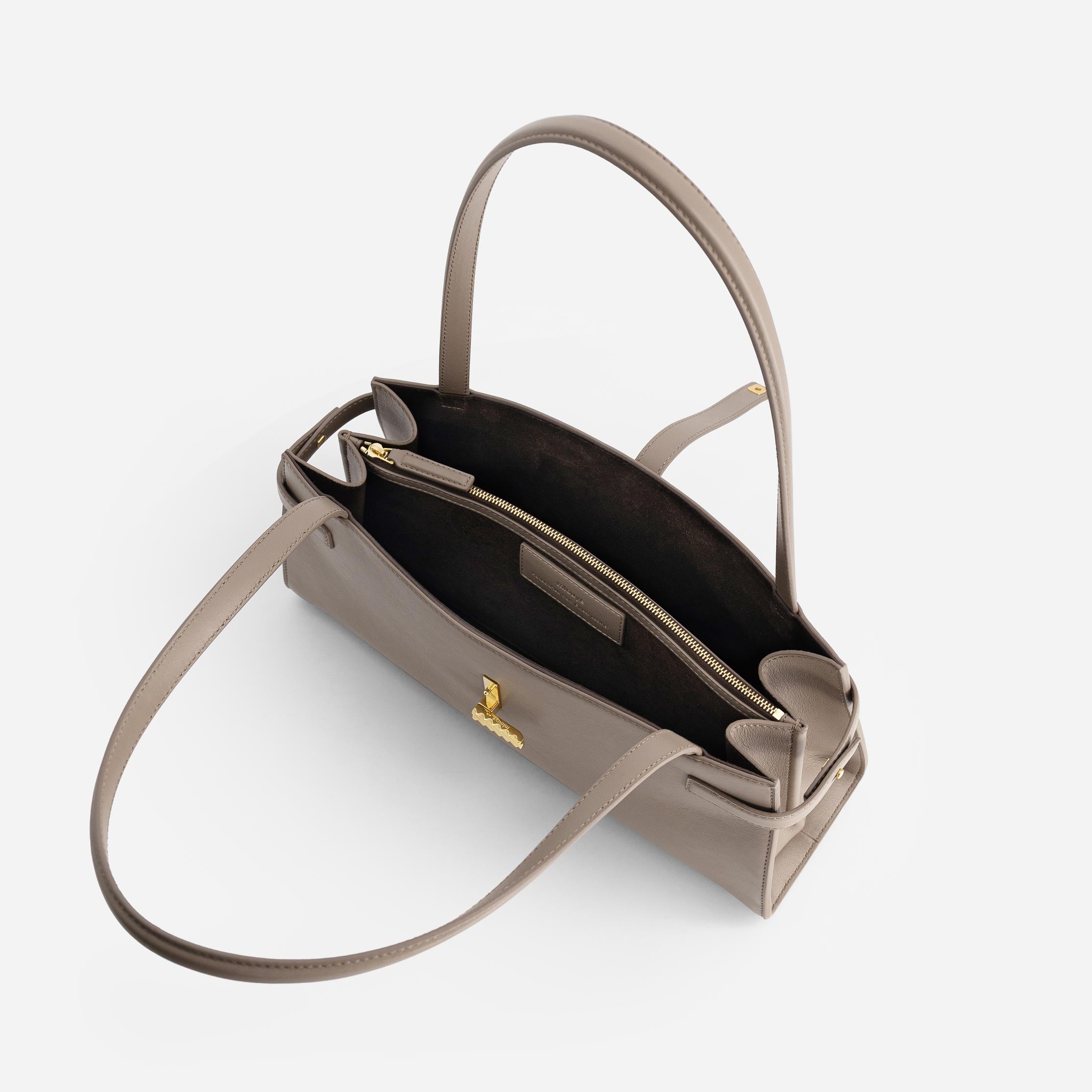 Isla Wide Tote - Etoupe