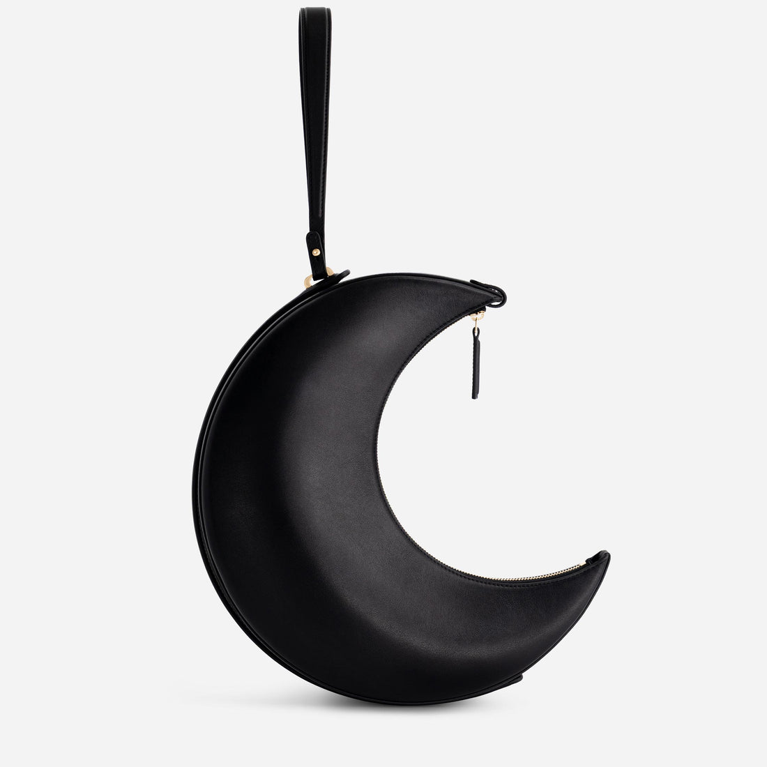 Luna 30 leather bag in Black