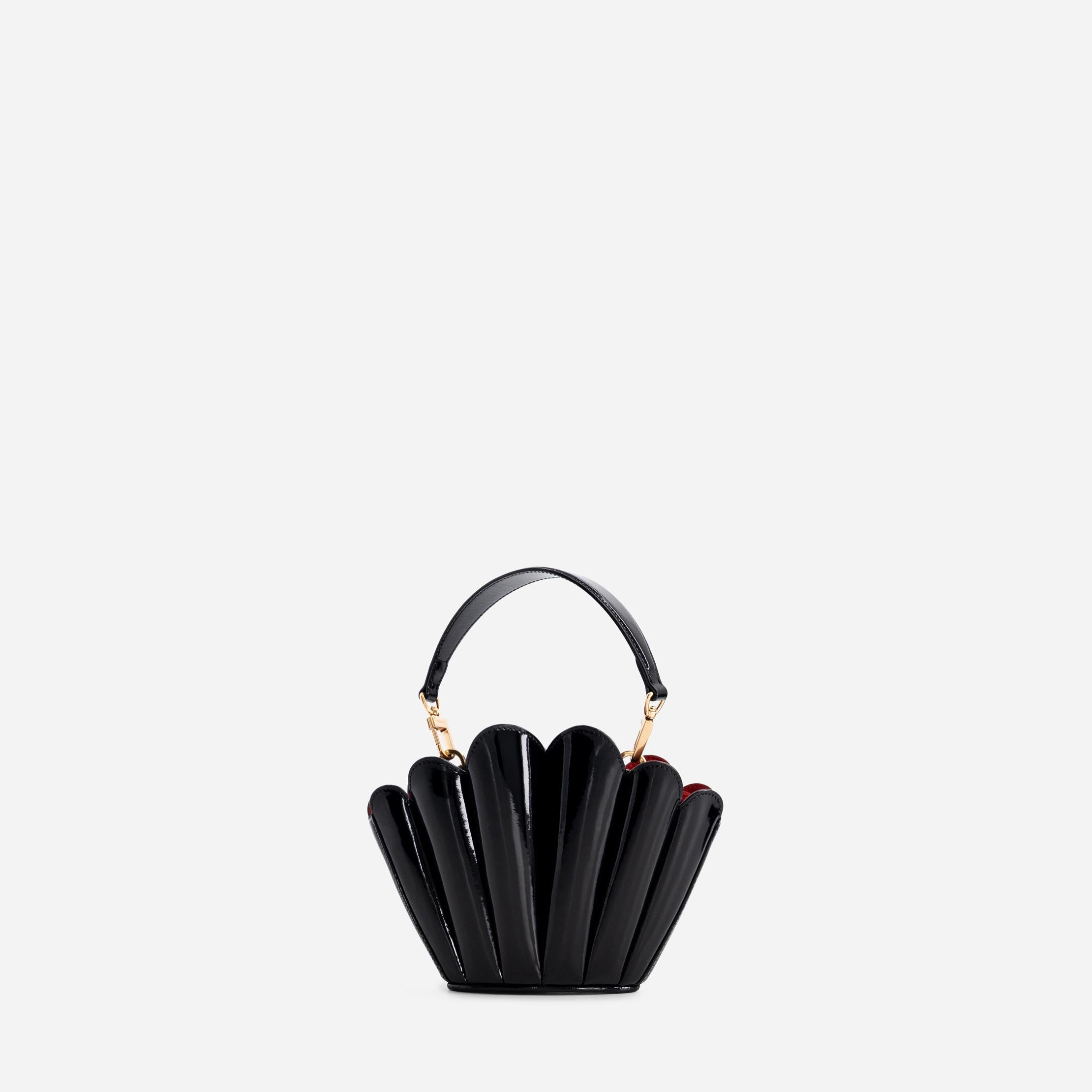 Micro Seashell - Patent Black