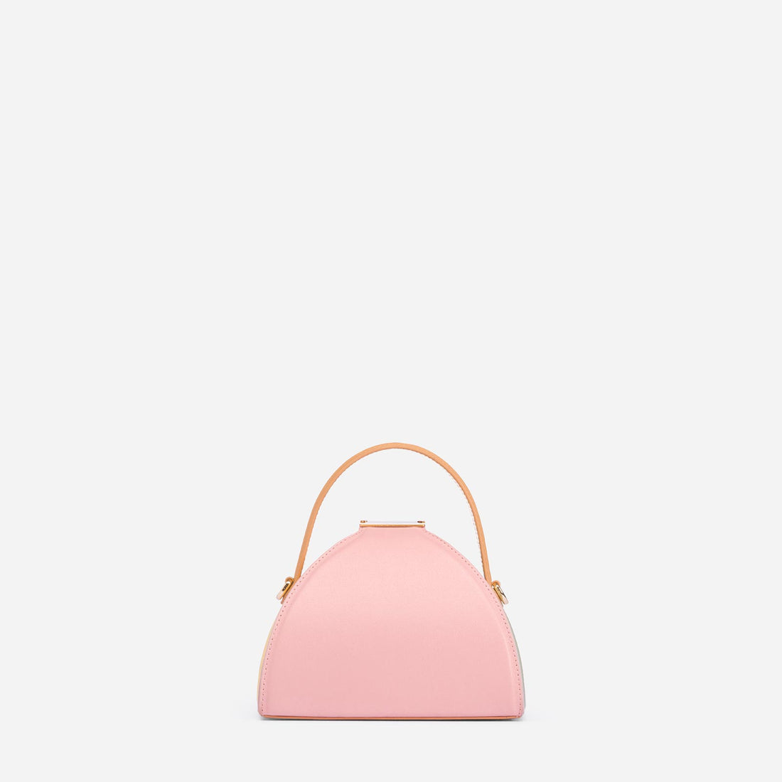 Mini Pandora leather bag in Gummy