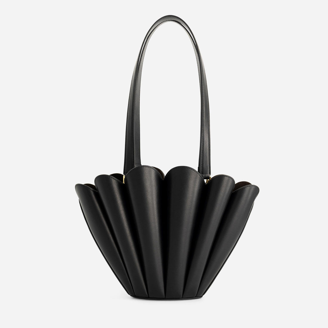 Mini Seashell Tote in Black